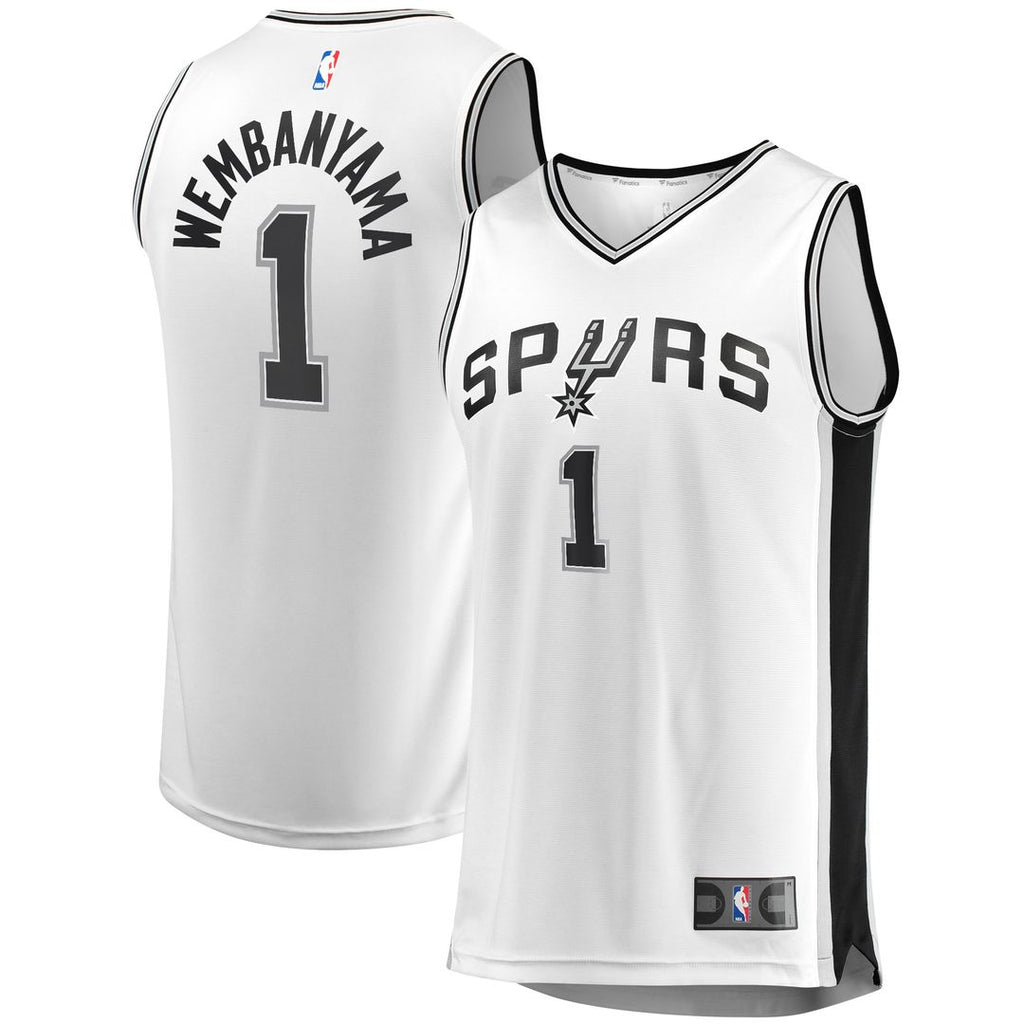 Victor Wembanyama San Antonio Spurs Fanatics Fast Break Replica Player Jersey - Association Edition - White