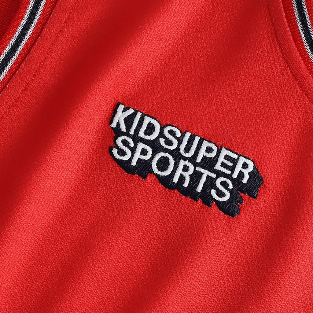 Washington Wizards NBA & KidSuper Studios by Fanatics Unisex Hometown Jersey - Red