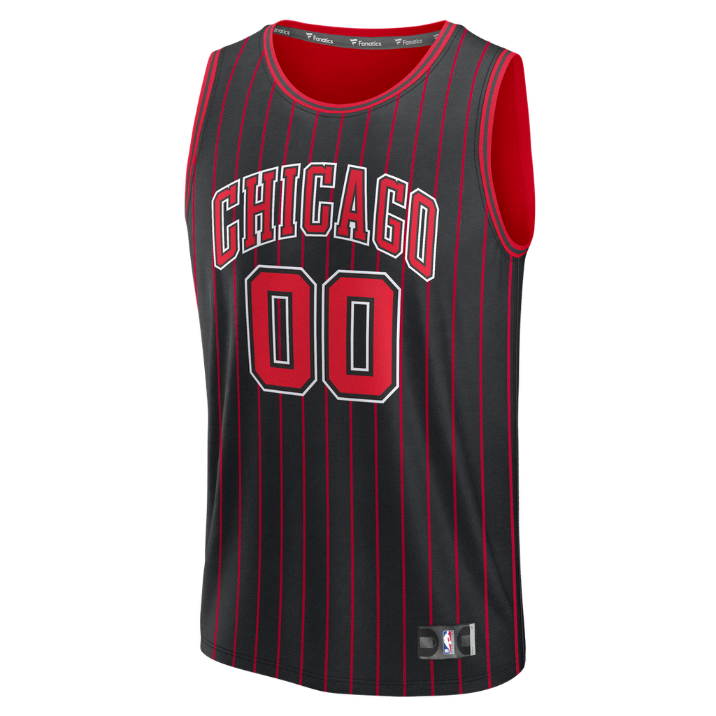 Chicago Bulls Fanatics Fast Break Custom Jersey - Icon Edition - Red