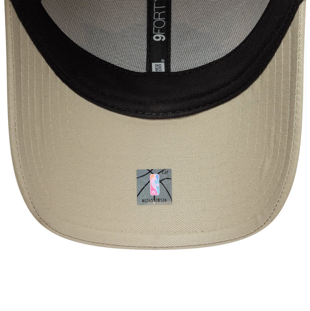 Los Angeles Lakers NBA Metallic 9Forty New Era Snapback Stone