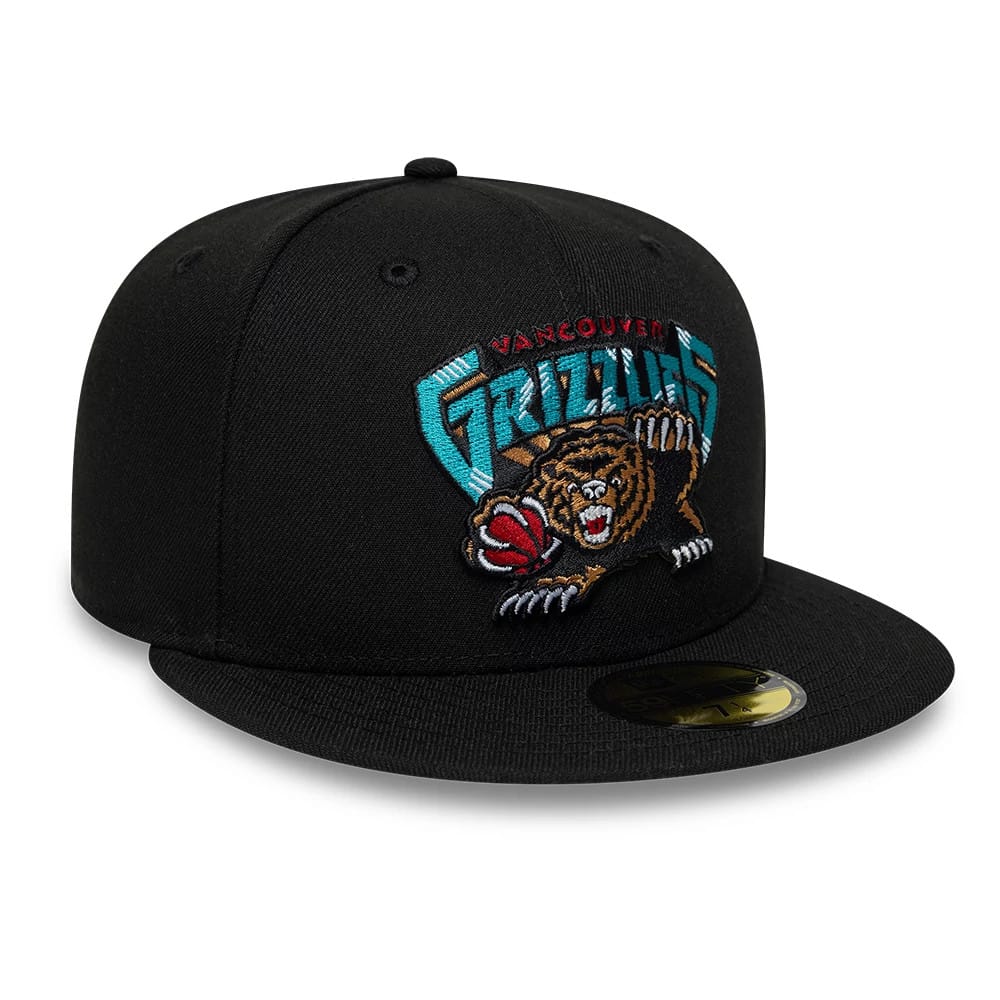 Vancouver Grizzlies NBA Hardwood Classic 59FIFTY Fitted New Era Black