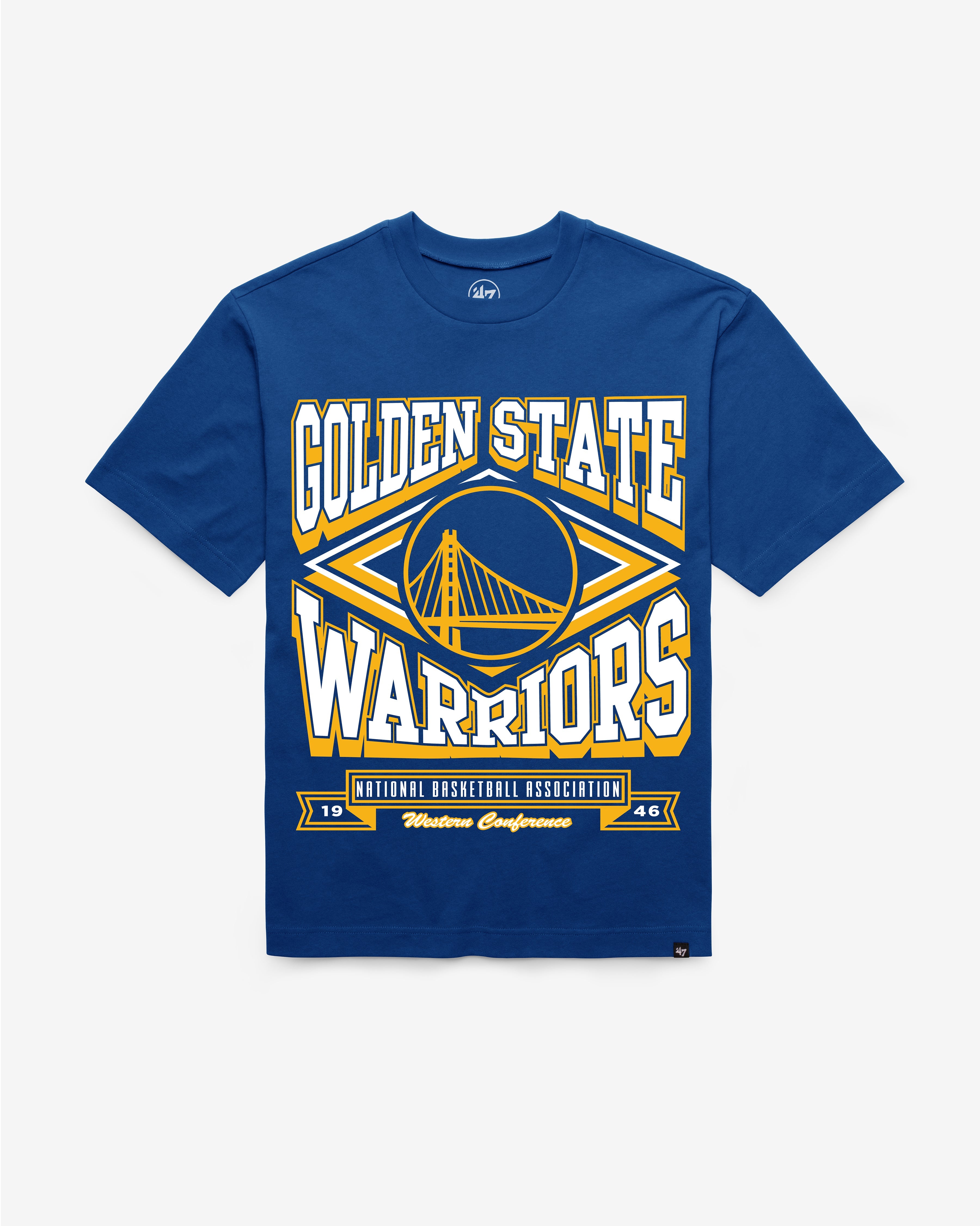 GOLDEN STATE WARRIORS HEATER '47 FOUNDATION TEE