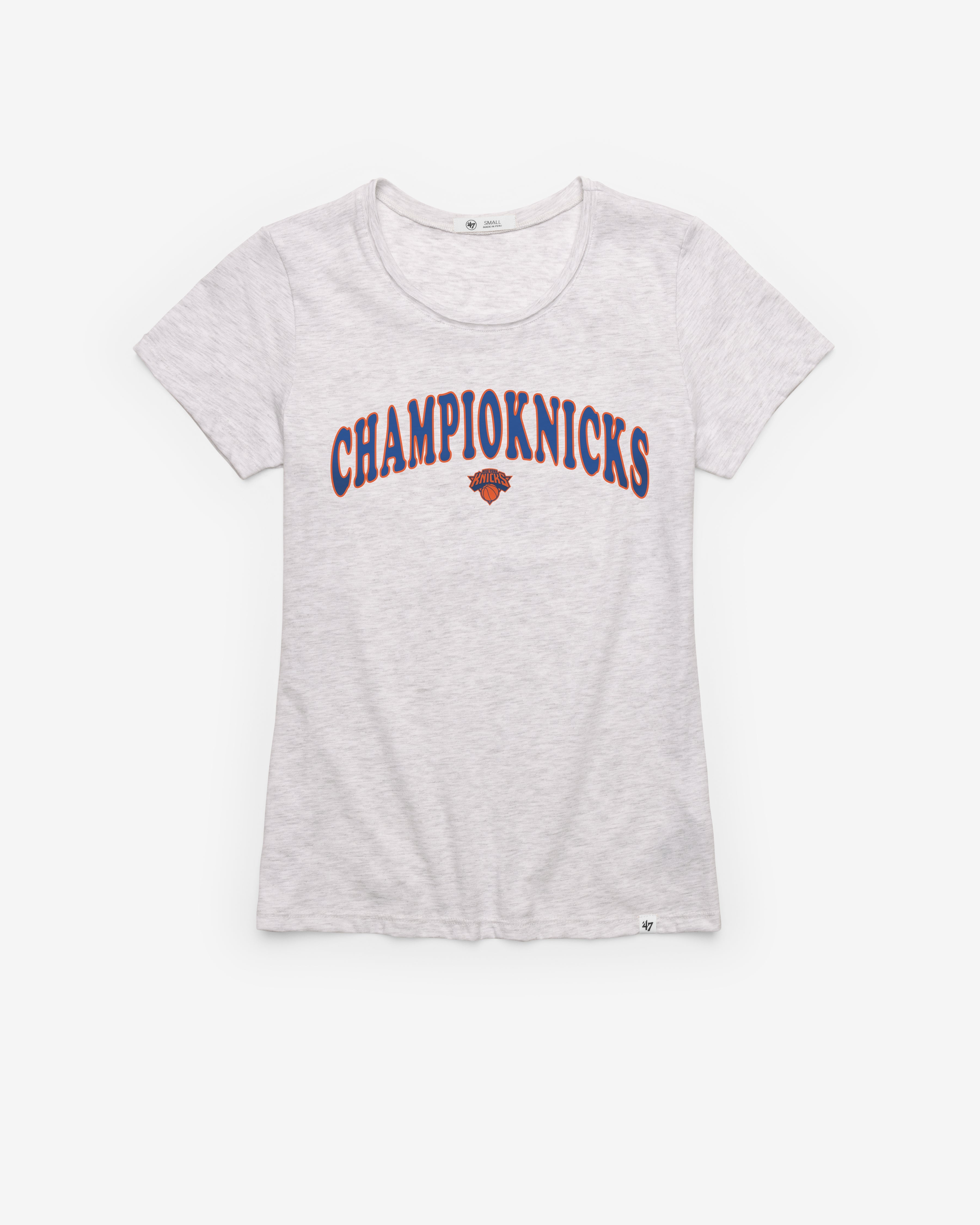 NEW YORK KNICKS 2026 NBA CHAMPIONS '47 WOMEN'S FRANKIE TEE
