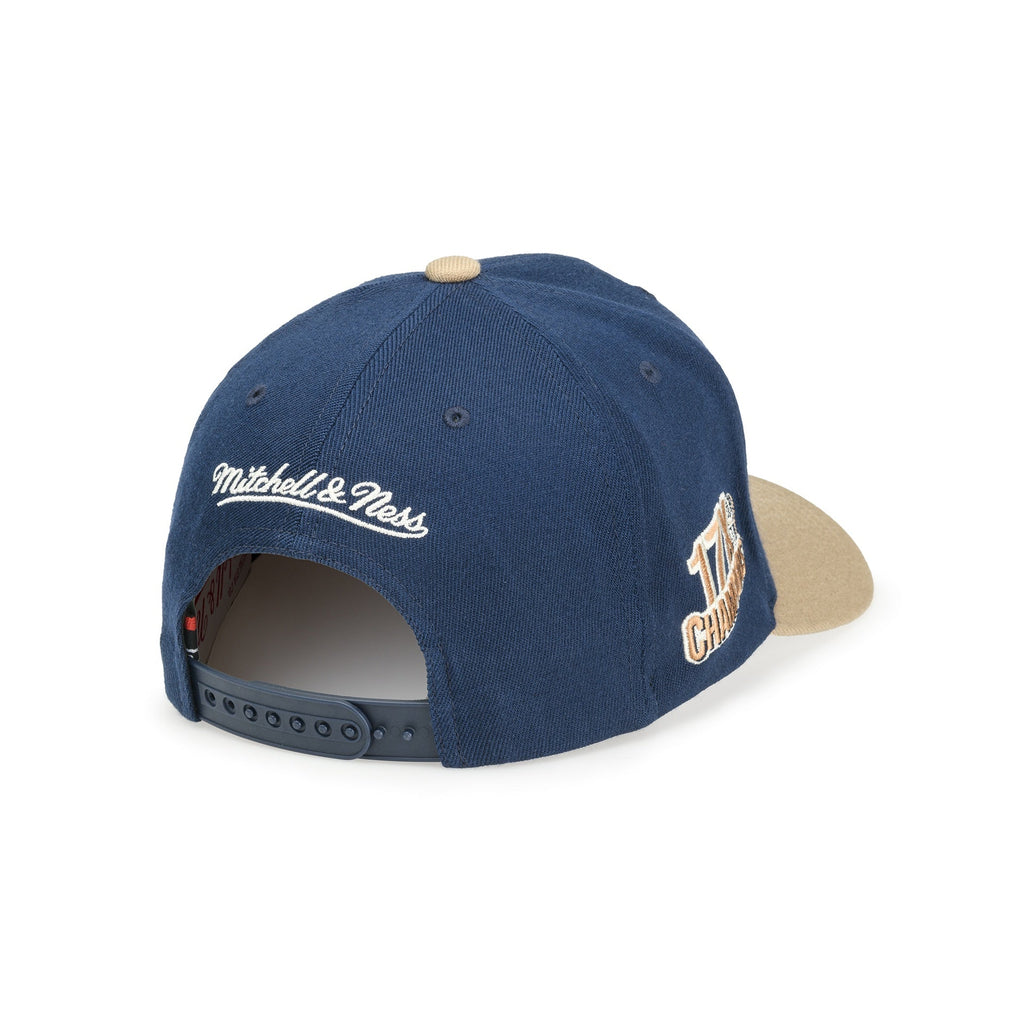 Boston Celtics NBA Sand Storm Classic Red Snapback Mitchell & Ness Navy Blue/Sand