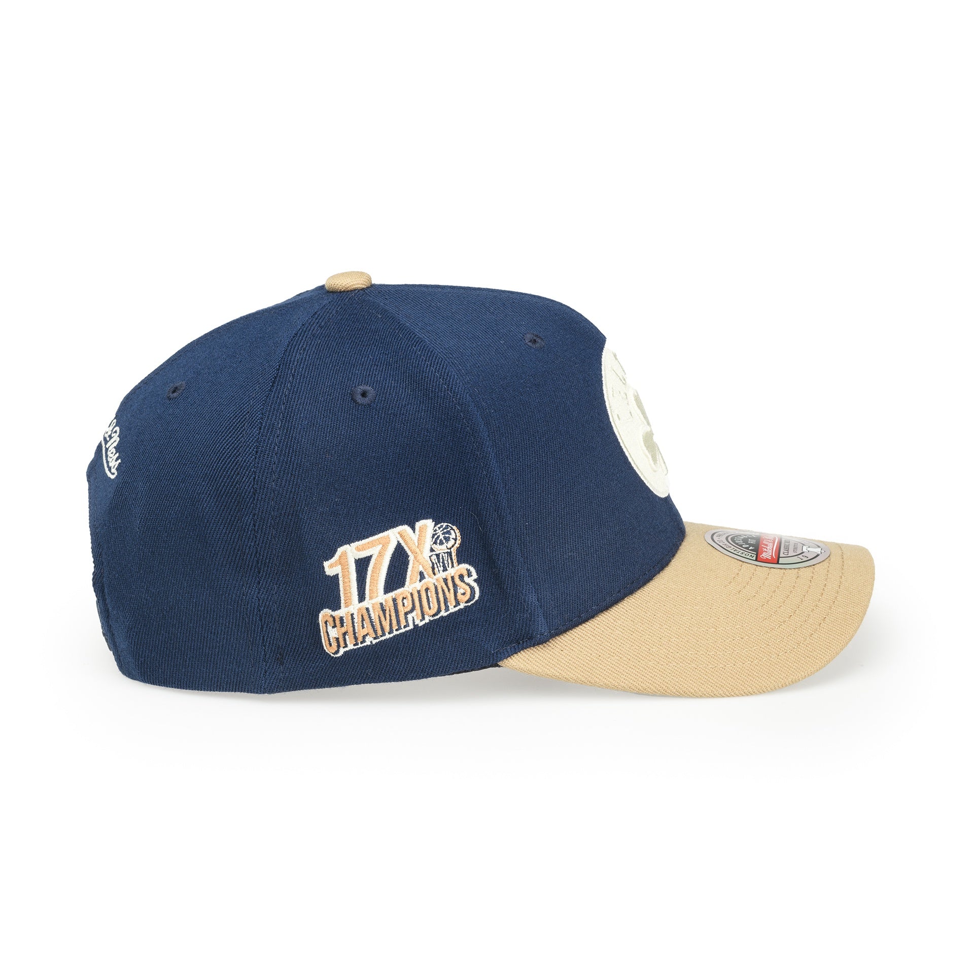 Boston Celtics NBA Sand Storm Classic Red Snapback Mitchell & Ness Navy Blue/Sand