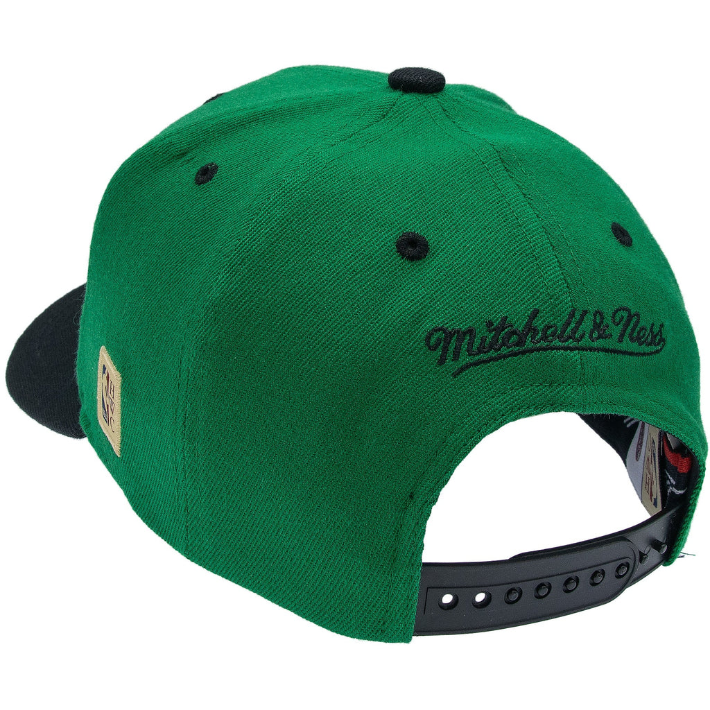 Boston Celtics NBA Snapback Mitchell & Ness Green/Black