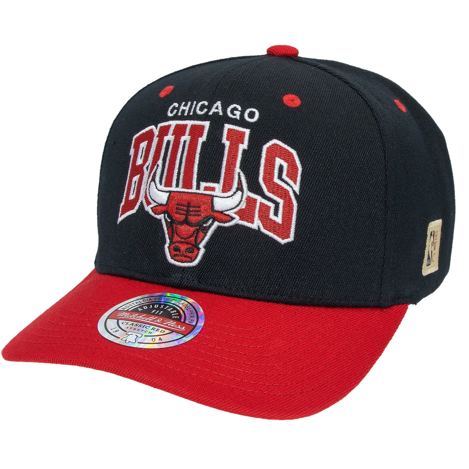 Chicago Bulls NBA Snapback Mitchell & Ness Black/Red