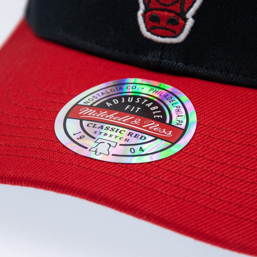 Chicago Bulls NBA Snapback Mitchell & Ness Black/Red