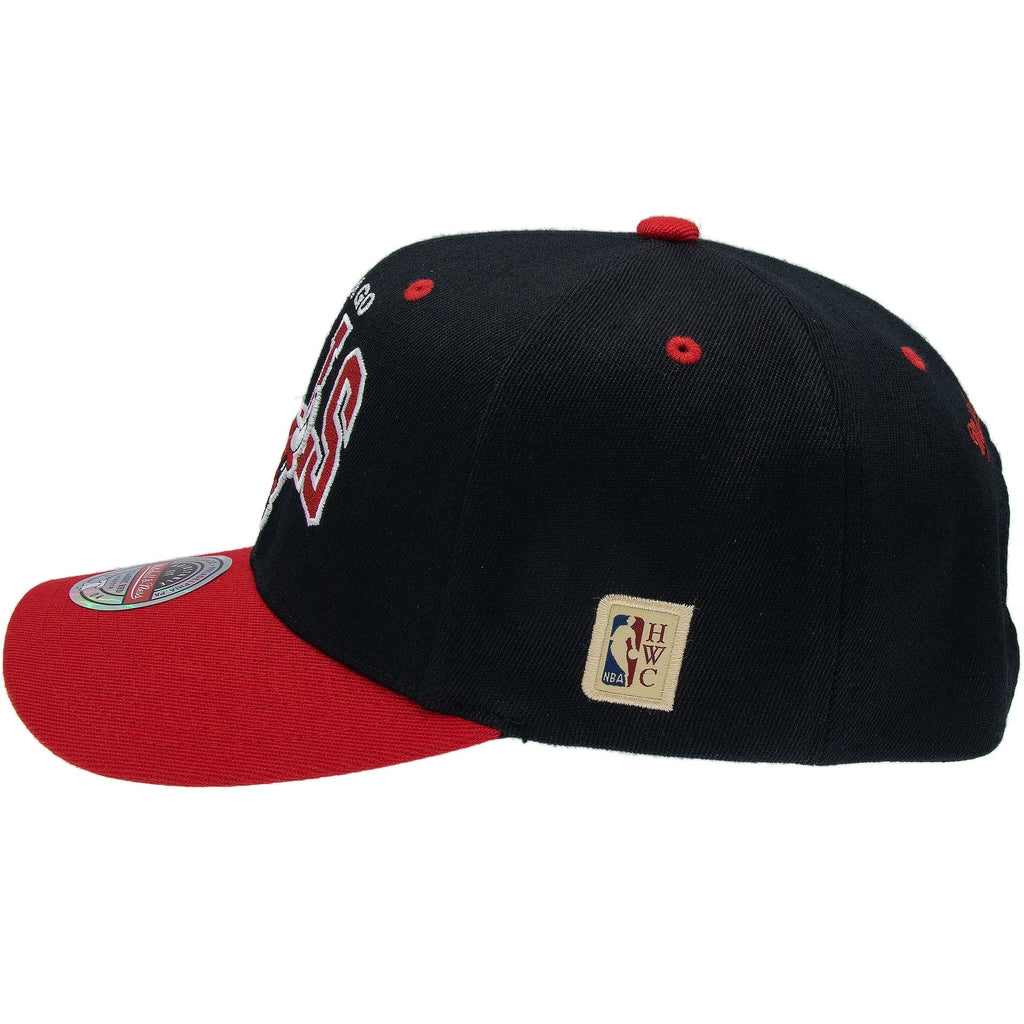 Chicago Bulls NBA Snapback Mitchell & Ness Black/Red