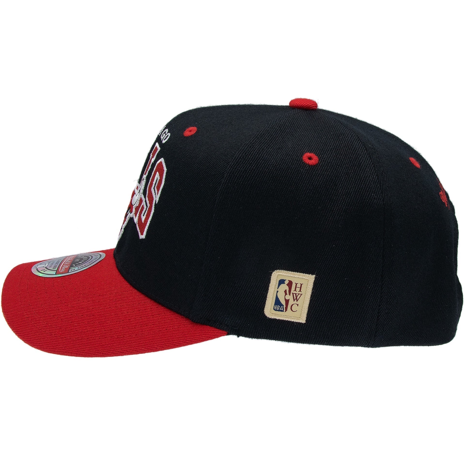 Chicago Bulls NBA Snapback Mitchell & Ness Black/Red