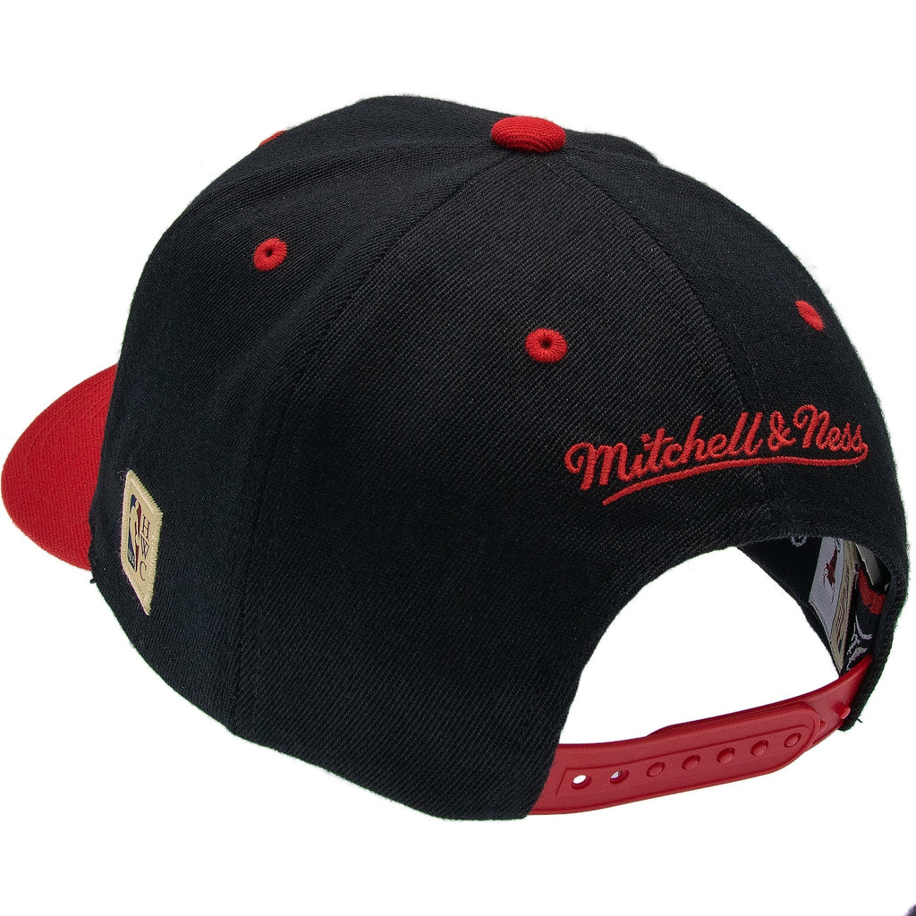 Chicago Bulls NBA Snapback Mitchell & Ness Black/Red