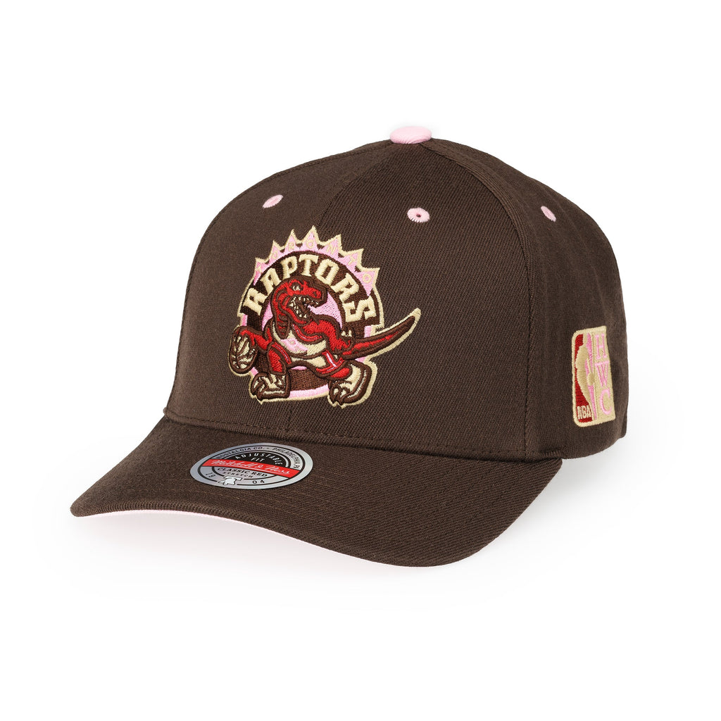 Toronto Raptors NBA Brown Sugar Bacon Classic Red Snapback Mitchell & Ness Brown/Pink