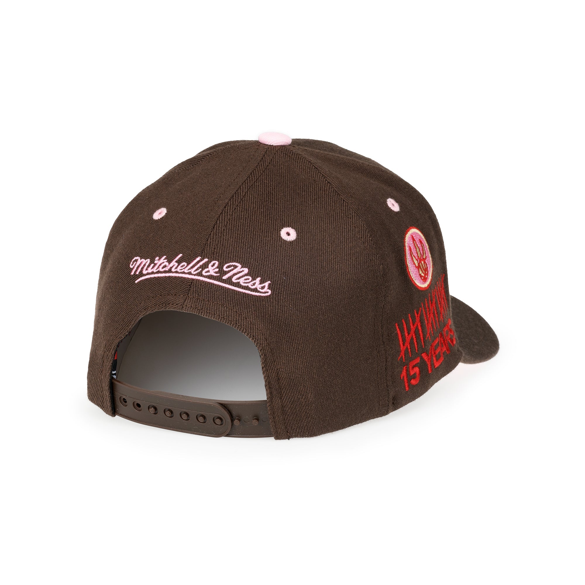 Toronto Raptors NBA Brown Sugar Bacon Classic Red Snapback Mitchell & Ness Brown/Pink