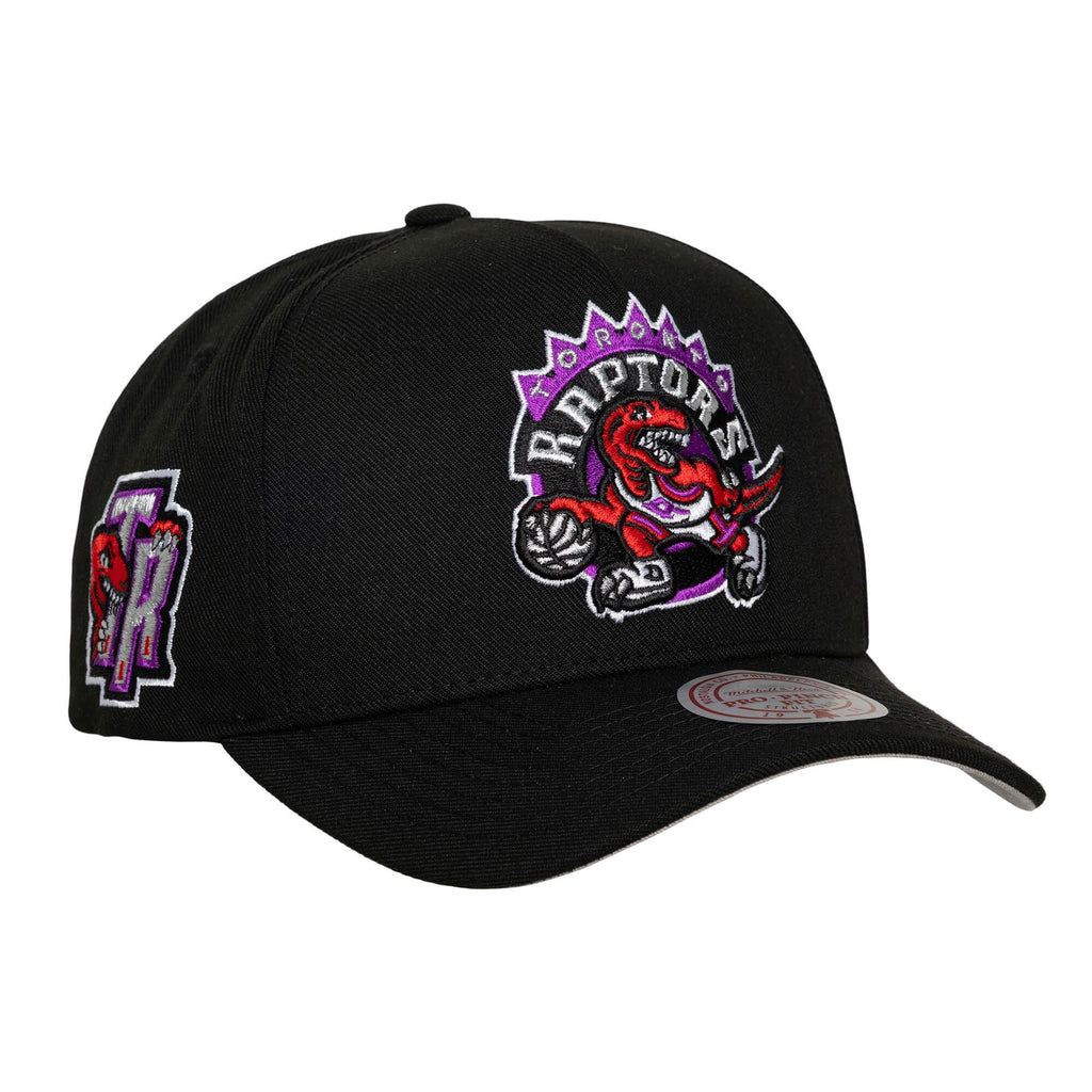Toronto Raptors NBA Pro Pinch Snapback Mitchell & Ness Black