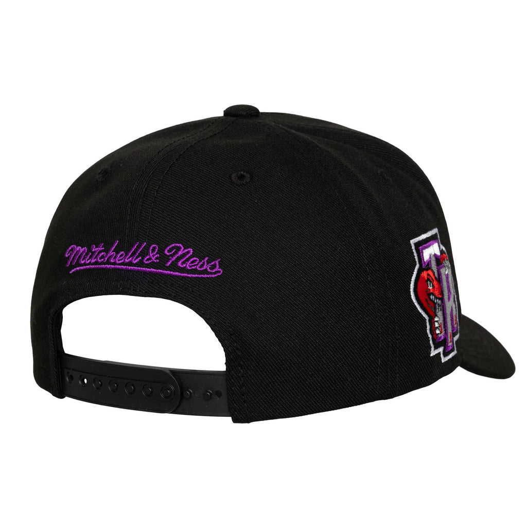Toronto Raptors NBA Pro Pinch Snapback Mitchell & Ness Black