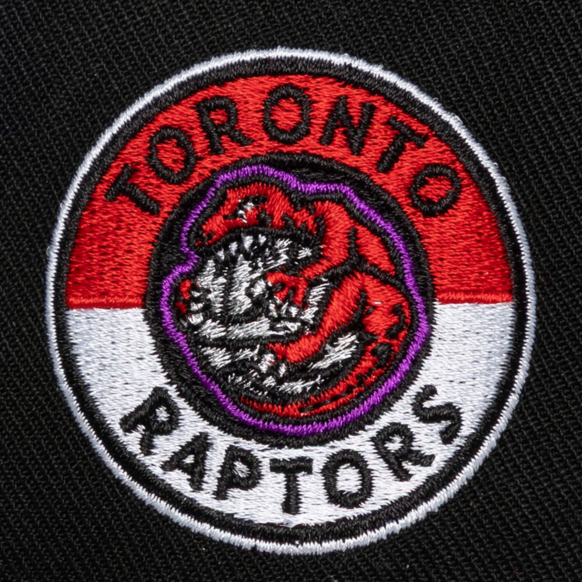 Toronto Raptors NBA Pro Pinch Snapback Mitchell & Ness Black