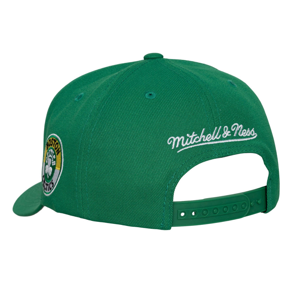 Boston Celtics NBA Pro Pinch Snapback Mitchell & Ness Green
