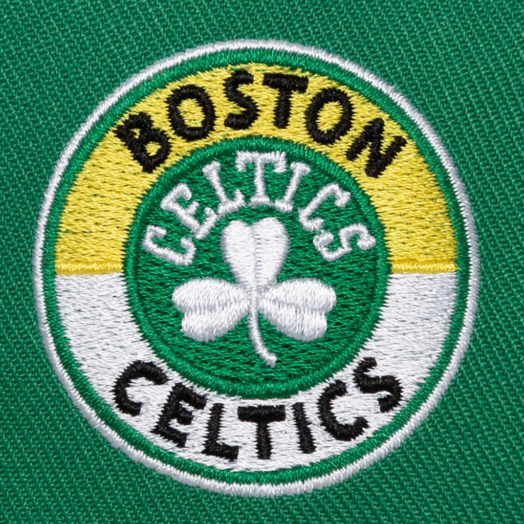 Boston Celtics NBA Pro Pinch Snapback Mitchell & Ness Green