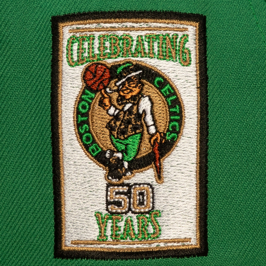 Boston Celtics NBA In the City Pro Snapback Mitchell & Ness Green
