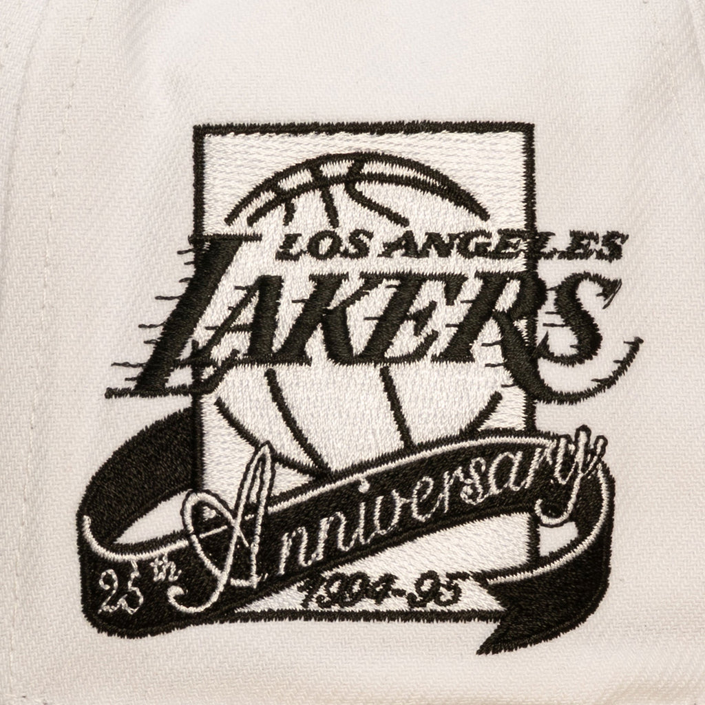 Los Angeles Lakers NBA In the City Pro Snapback Mitchell & Ness White