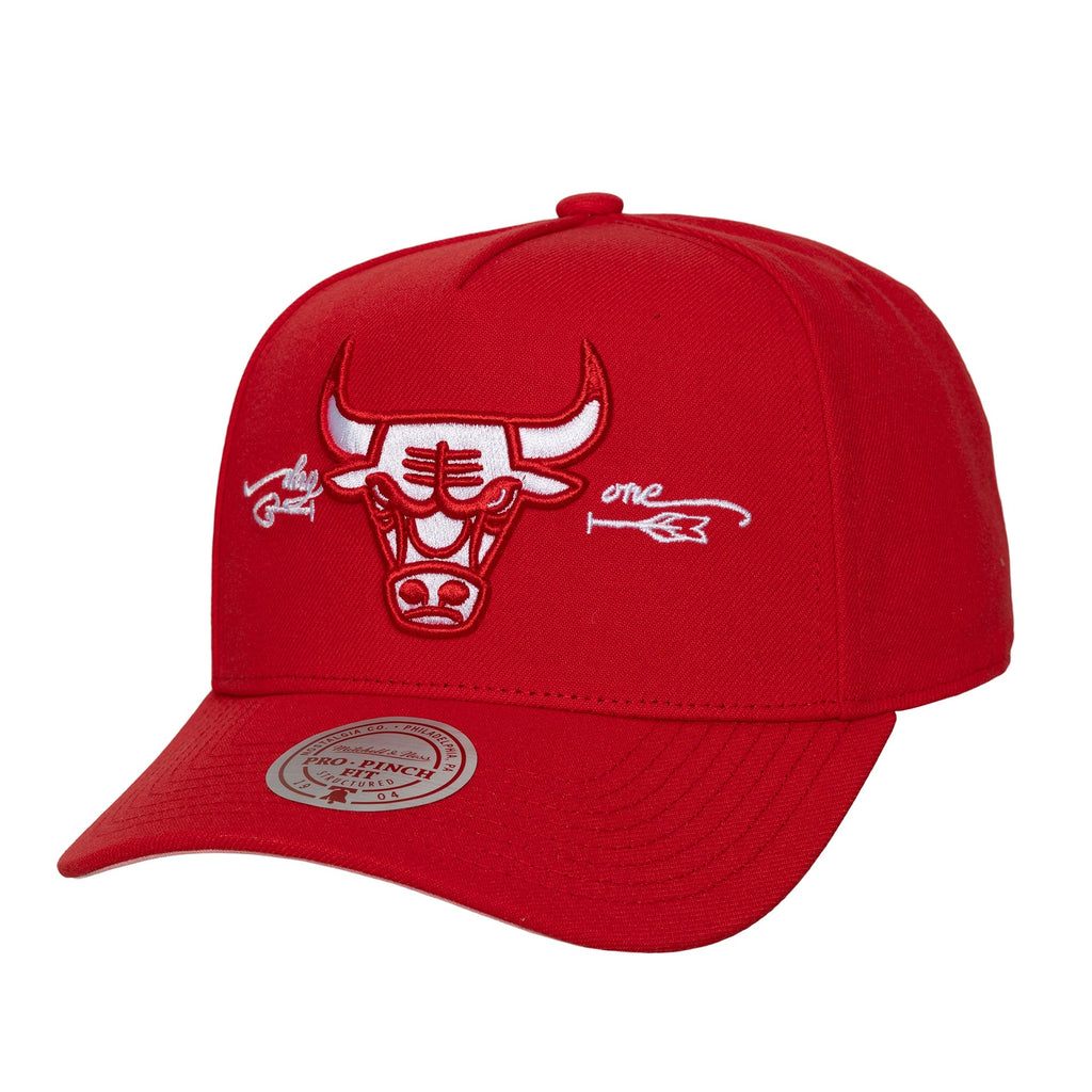 Chicago Bulls NBA Shot Through the Heart Pro Snapback Mitchell & Ness