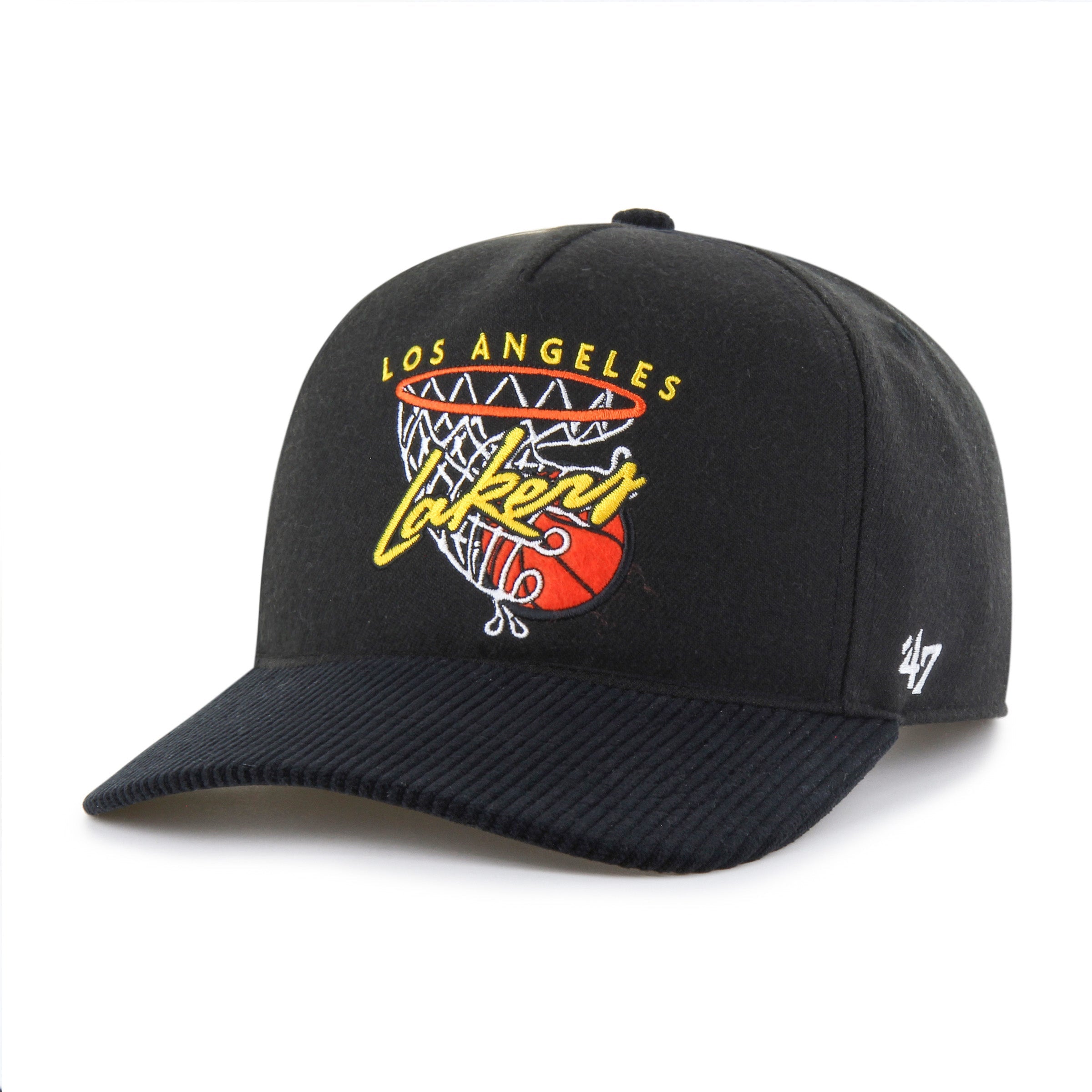 LOS ANGELES LAKERS HOOPS CORD '47 HITCH RF RELAXED FIT