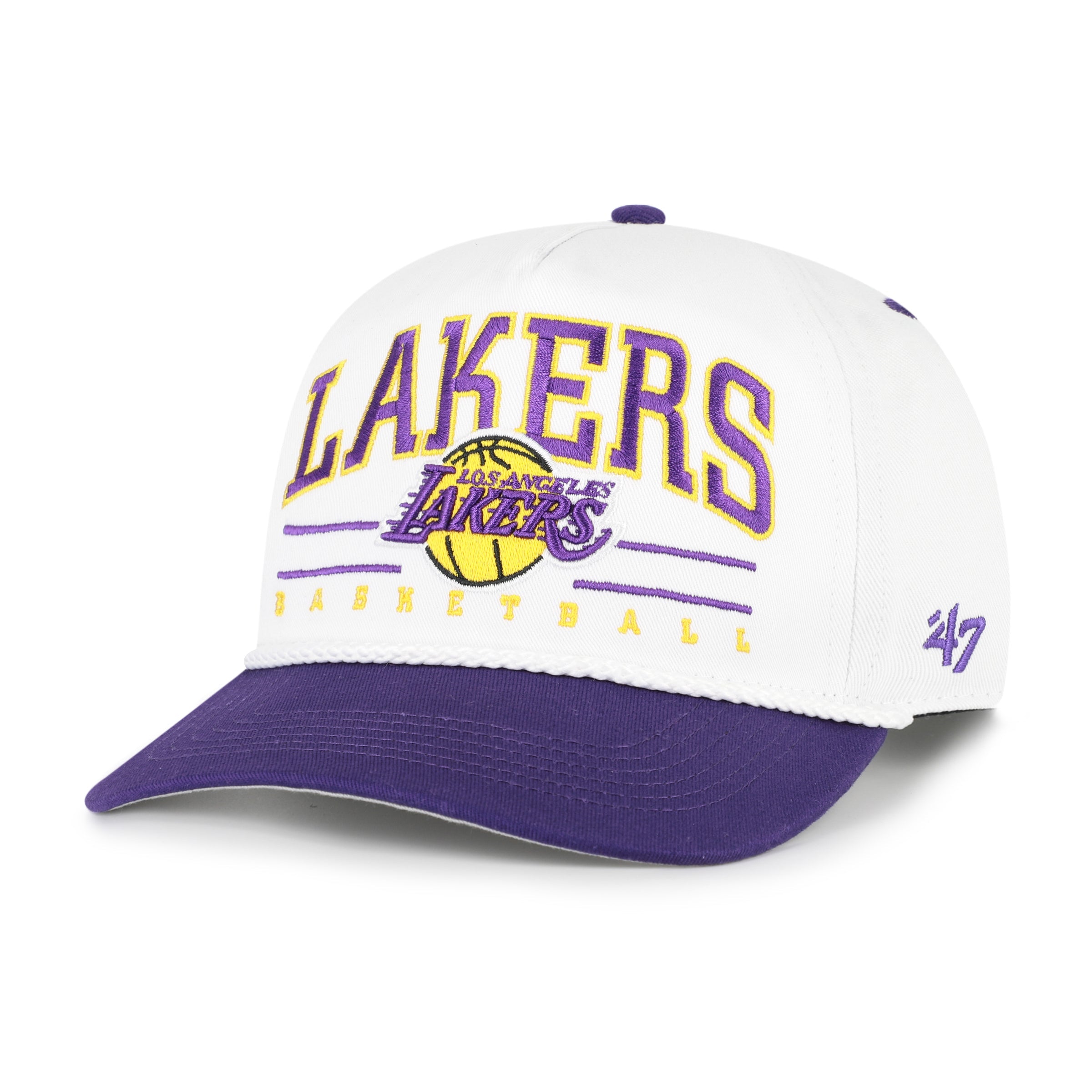 LOS ANGELES LAKERS ROSCOE ROPE TWO TONE '47 HITCH