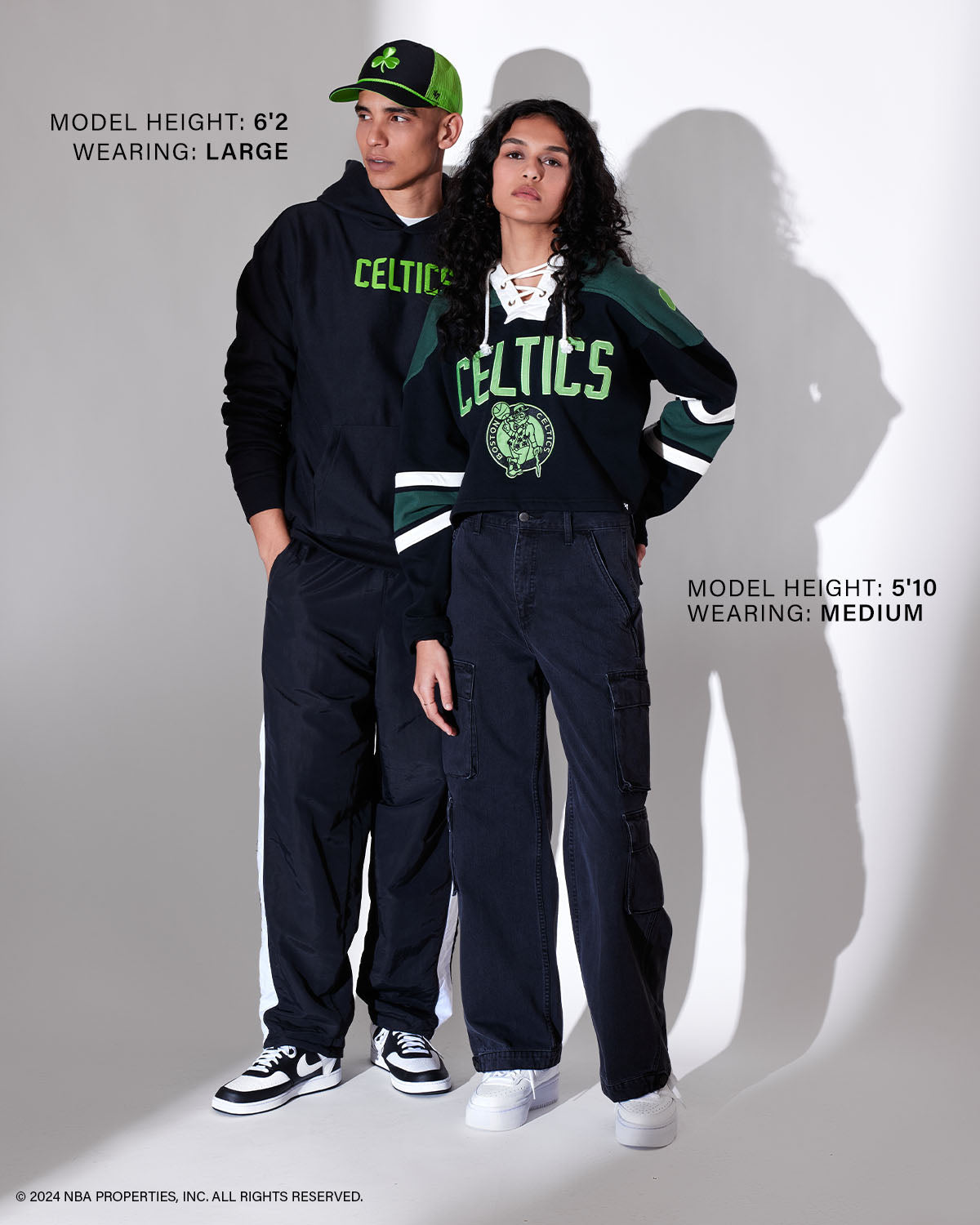 GOLDEN STATE WARRIORS CITY EDITION CROPPED SUPERIOR '47 LACER HOOD WOMENS