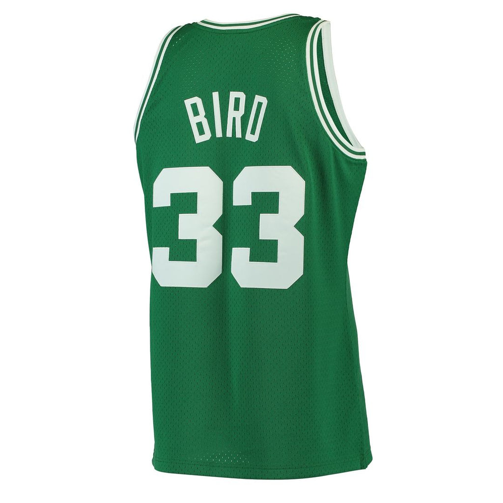 Larry Bird Boston Celtics Mitchell & Ness Hardwood Classics 1985/86 Swingman Jersey - White