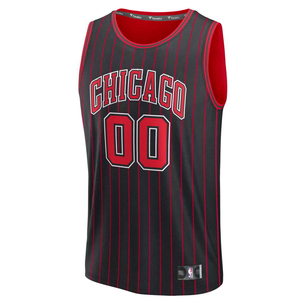 Chicago Bulls Fanatics Youth Fast Break Custom Jersey - Icon Edition - Red