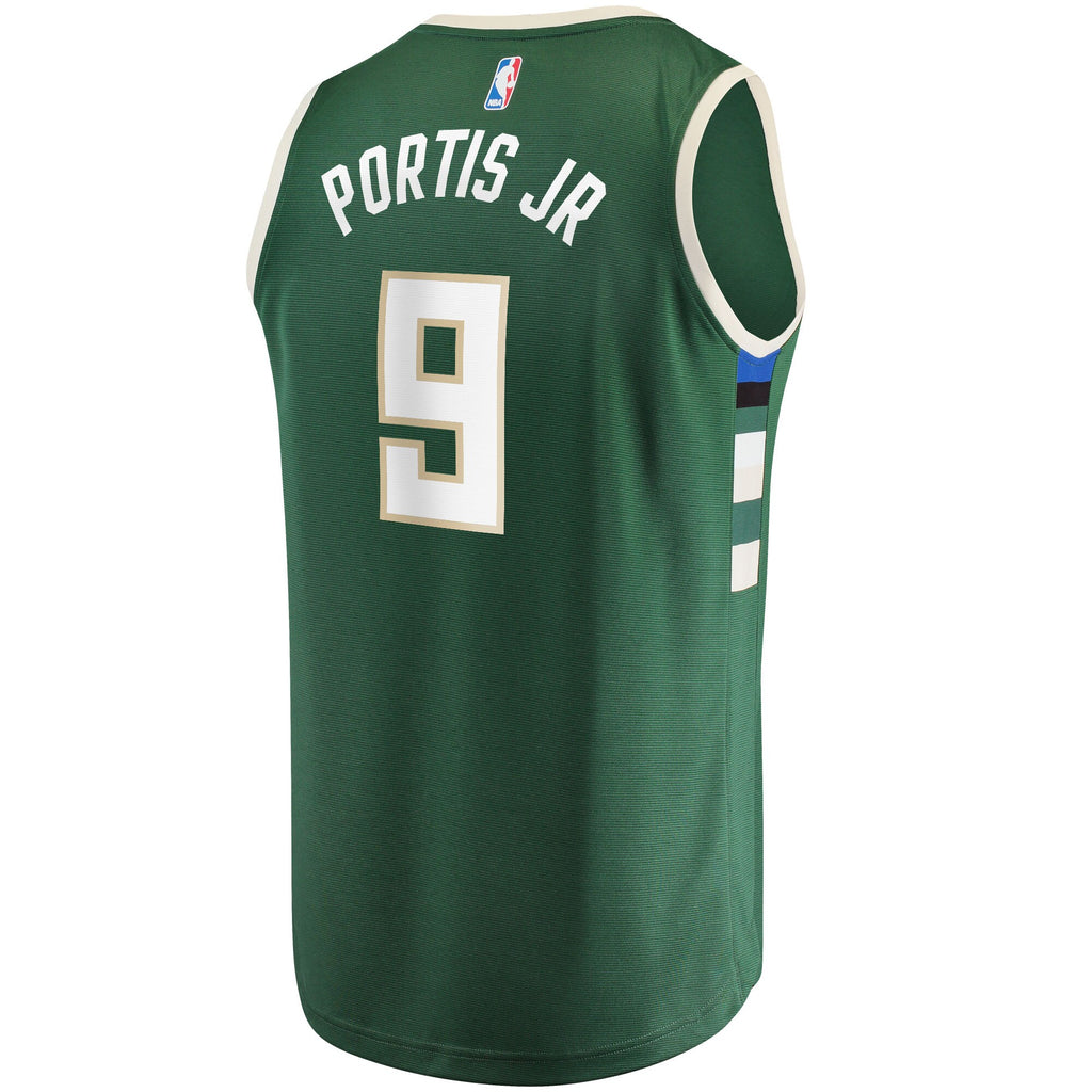 Bobby Portis Milwaukee Bucks Fanatics Fast Break Replica Jersey - Icon Edition - Green