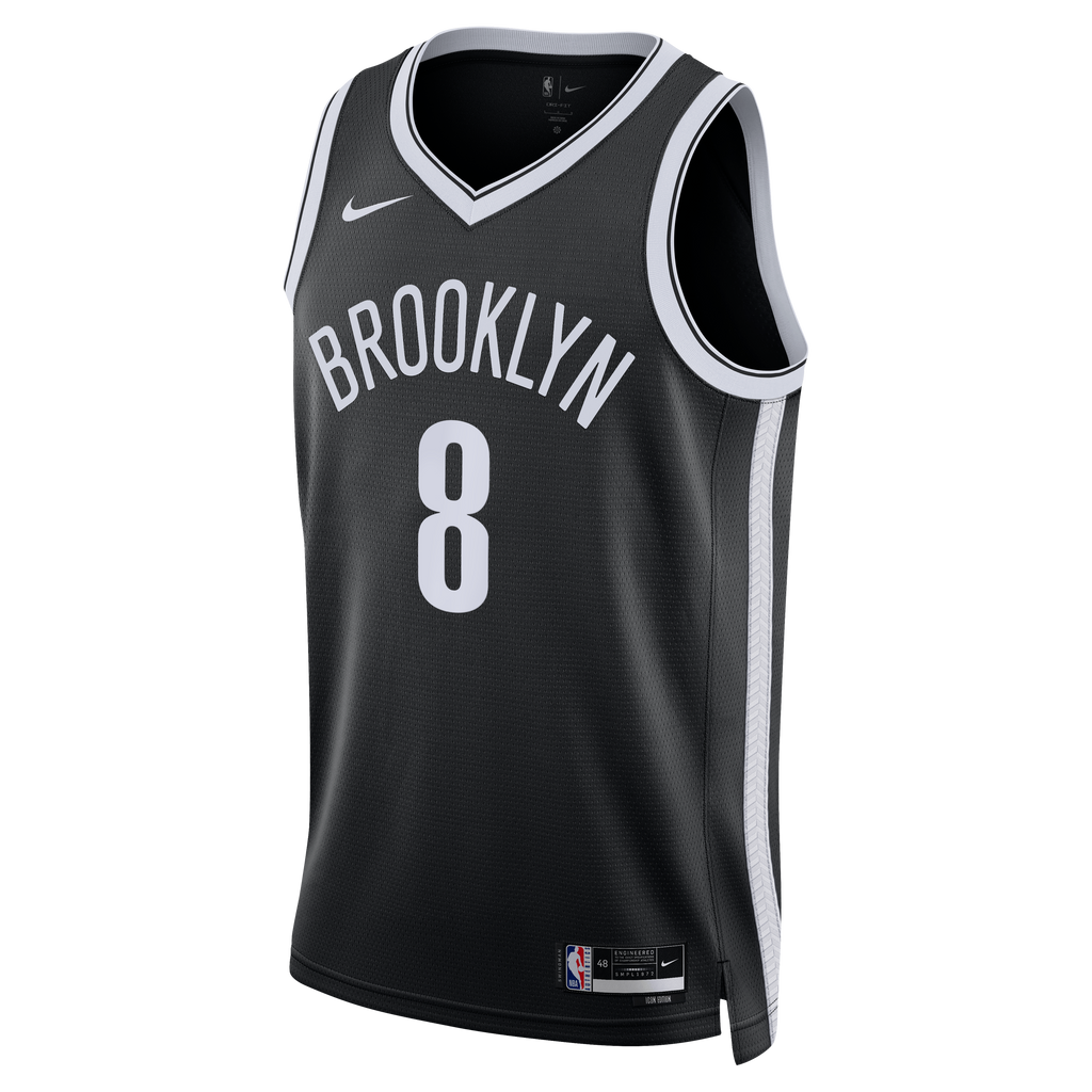 Egor Dëmin Brooklyn Nets Nike Unisex Swingman Jersey - Icon Edition - Black