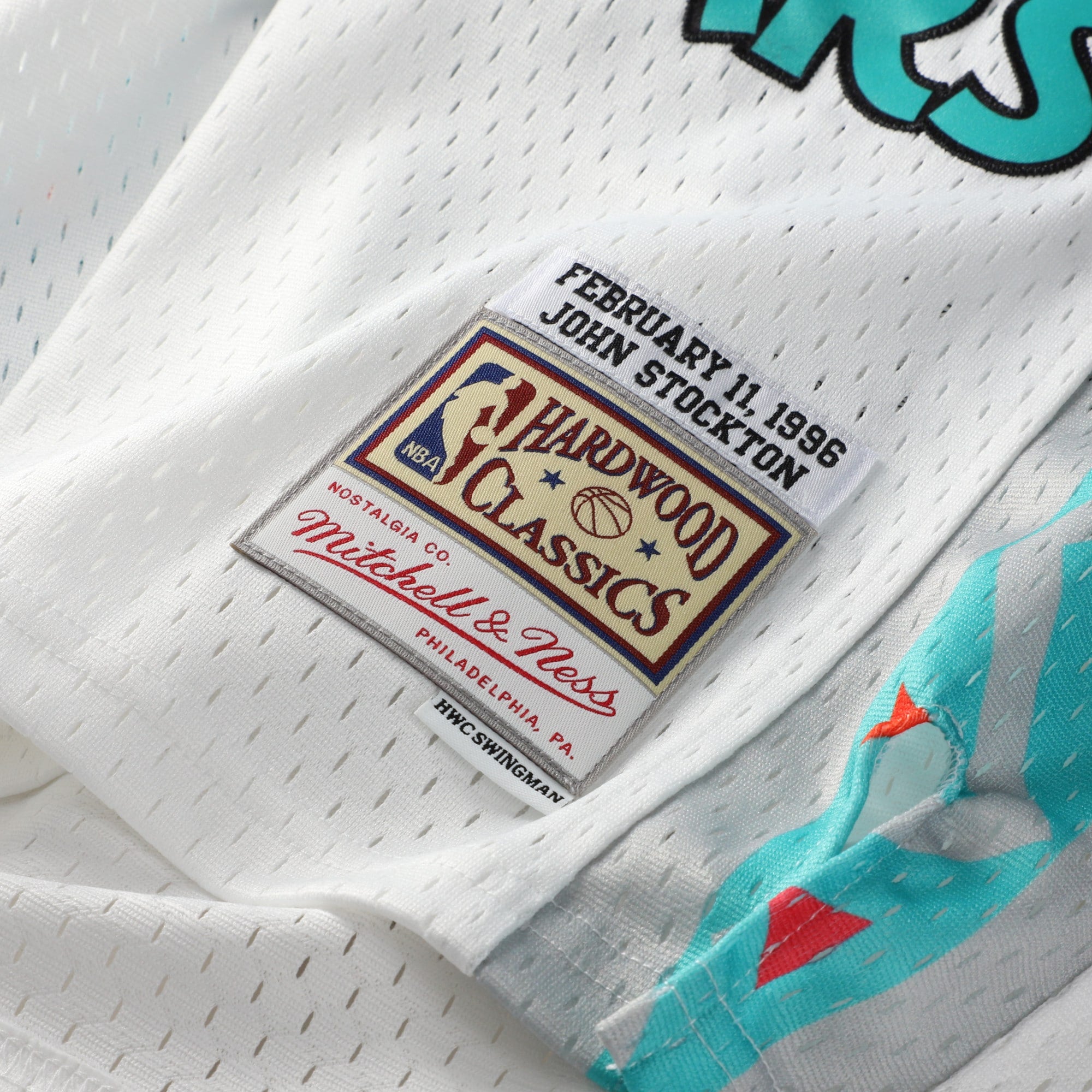 John Stockton 1996 NBA All-Star Game Mitchell & Ness Youth Hardwood Classics Swingman Jersey - White