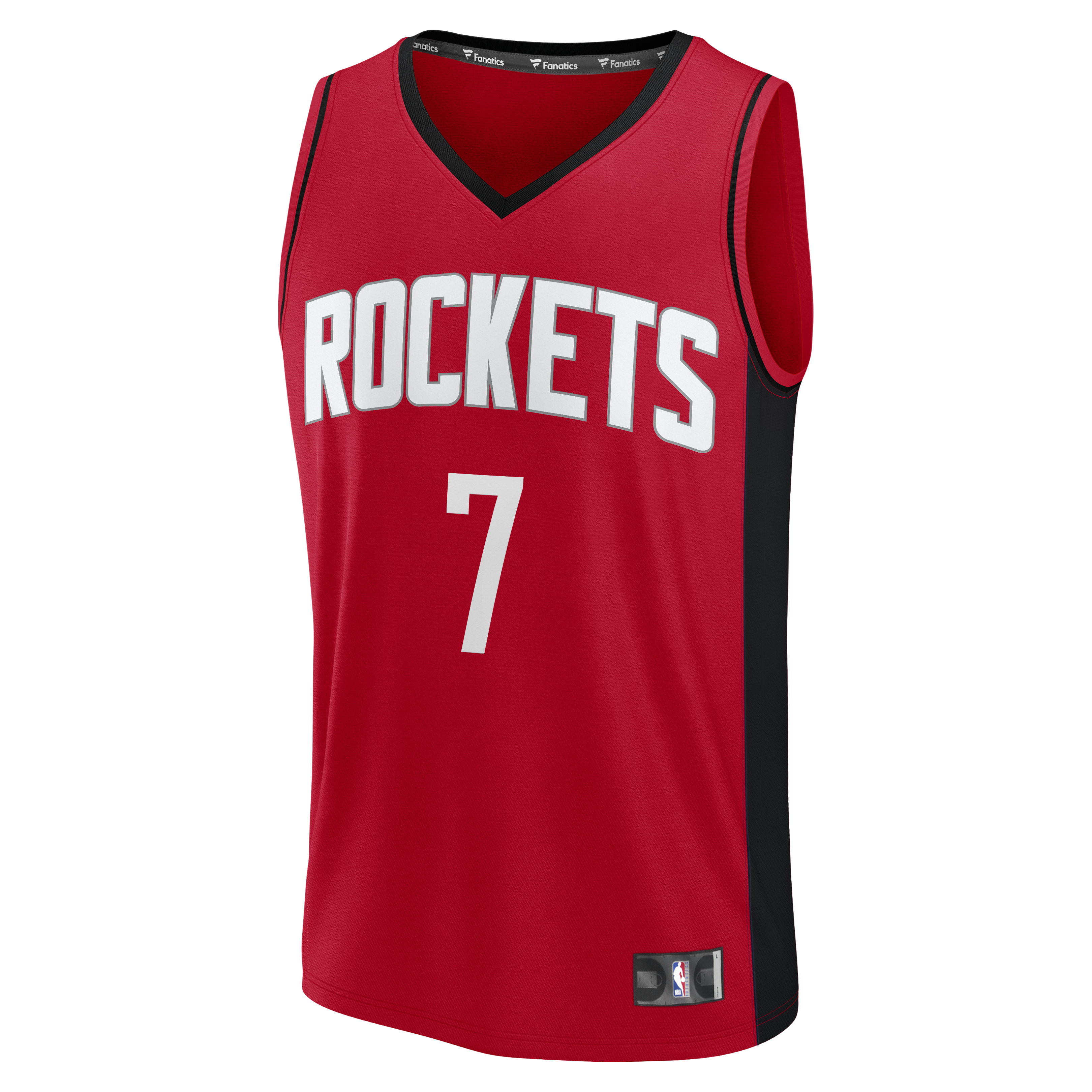Kevin Durant Houston Rockets Fanatics Youth Fast Break Jersey - Icon Edition - Red