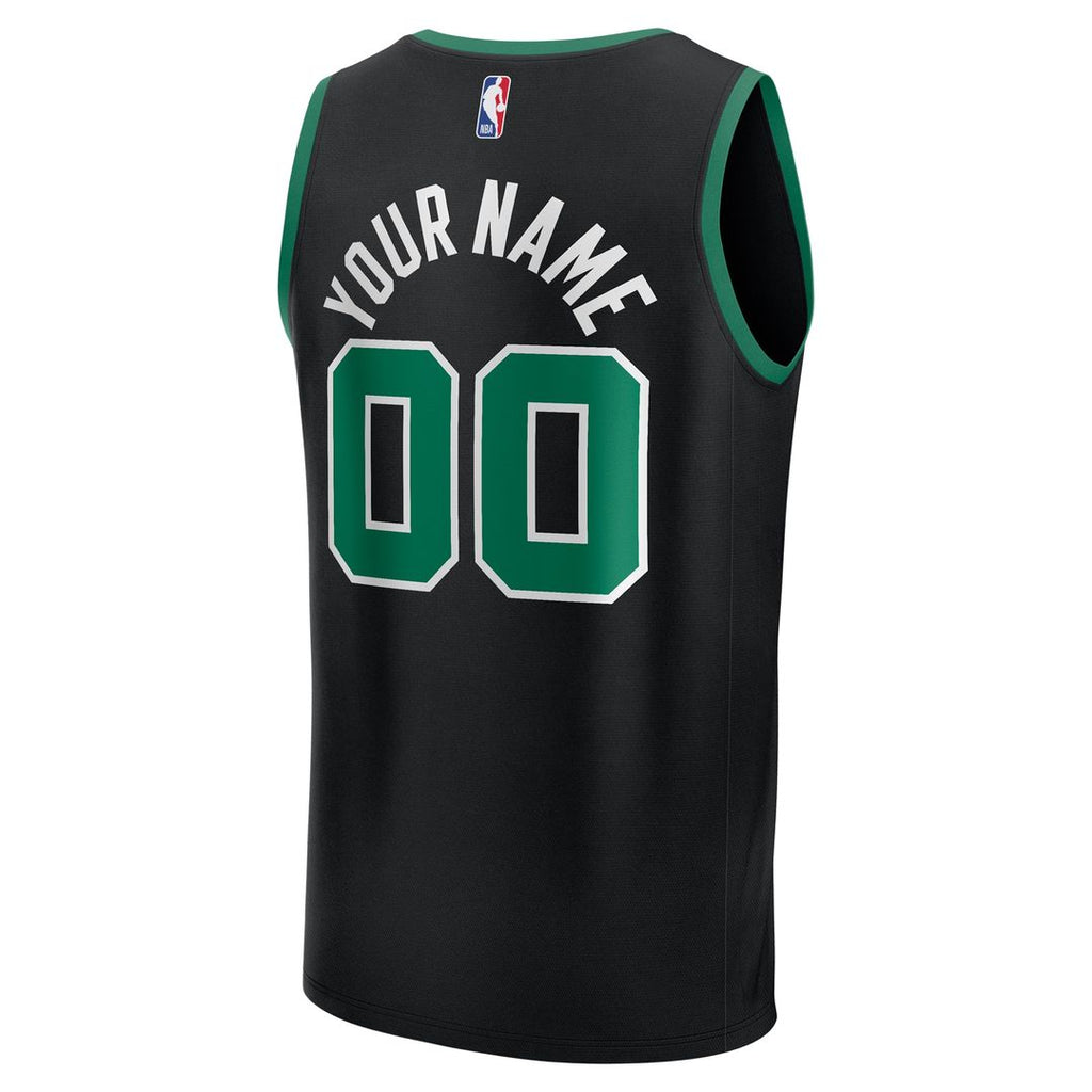 Boston Celtics Fanatics Fast Break Custom Jersey - Association Edition - White