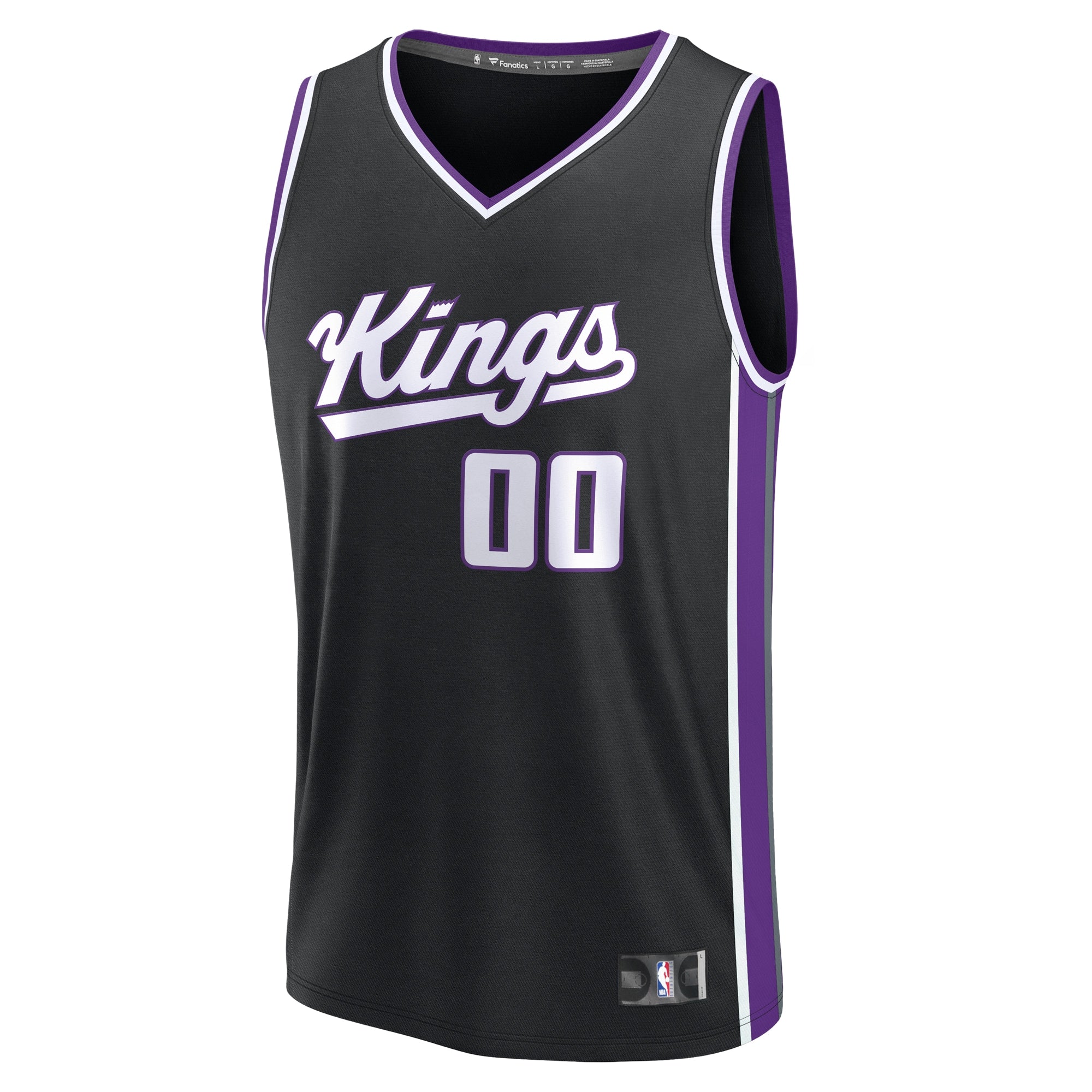 Sacramento Kings Fanatics Fast Break Custom Jersey - Statement Edition - Purple
