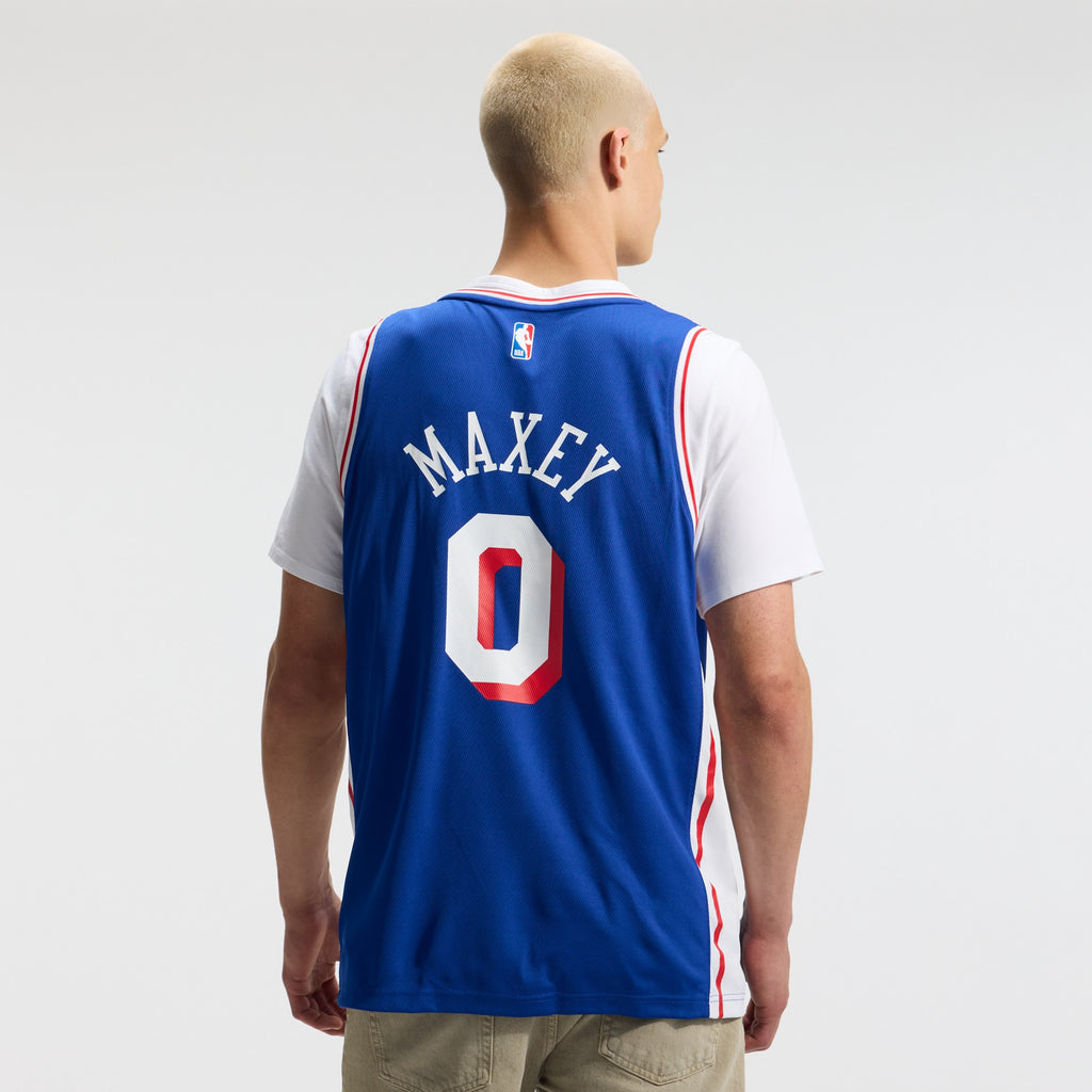 Tyrese Maxey Philadelphia 76ers Fanatics Fast Break Replica Player Jersey - Icon Edition - Royal
