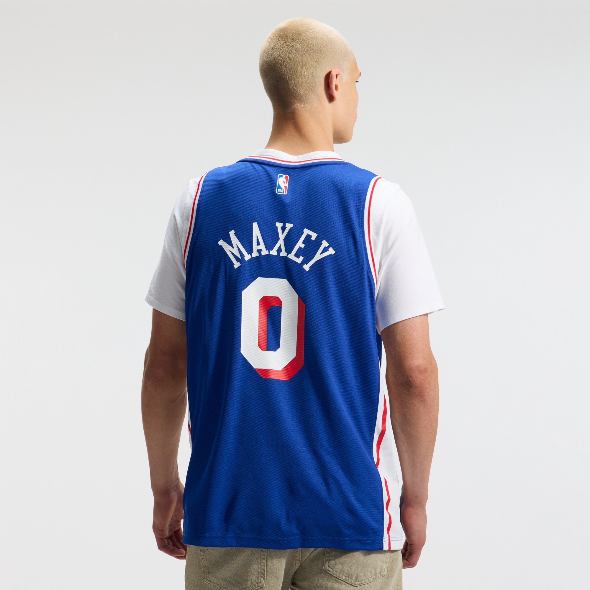 Tyrese Maxey Philadelphia 76ers Fanatics Fast Break Replica Player Jersey - Icon Edition - Royal