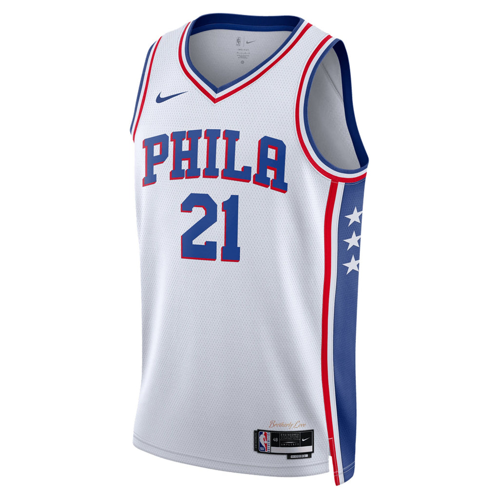Joel Embiid Philadelphia 76ers Nike Unisex Swingman Jersey - Association Edition - White