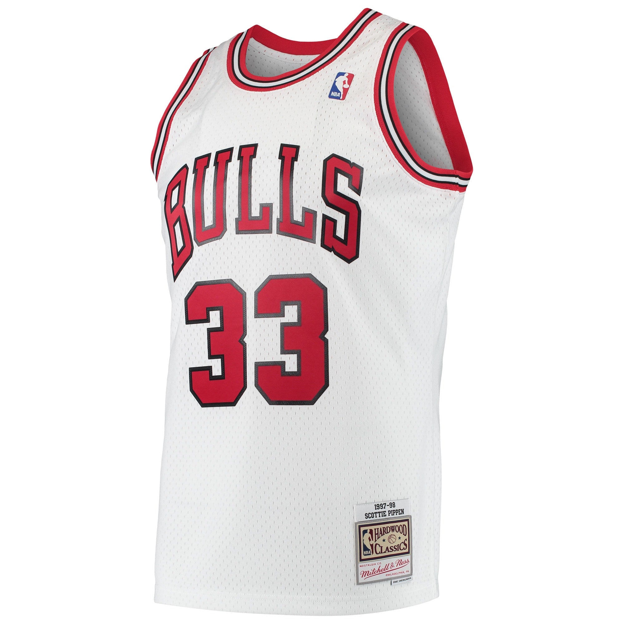 Scottie Pippen Chicago Bulls Mitchell & Ness 1997/98 Hardwood Classics Swingman Jersey - Black
