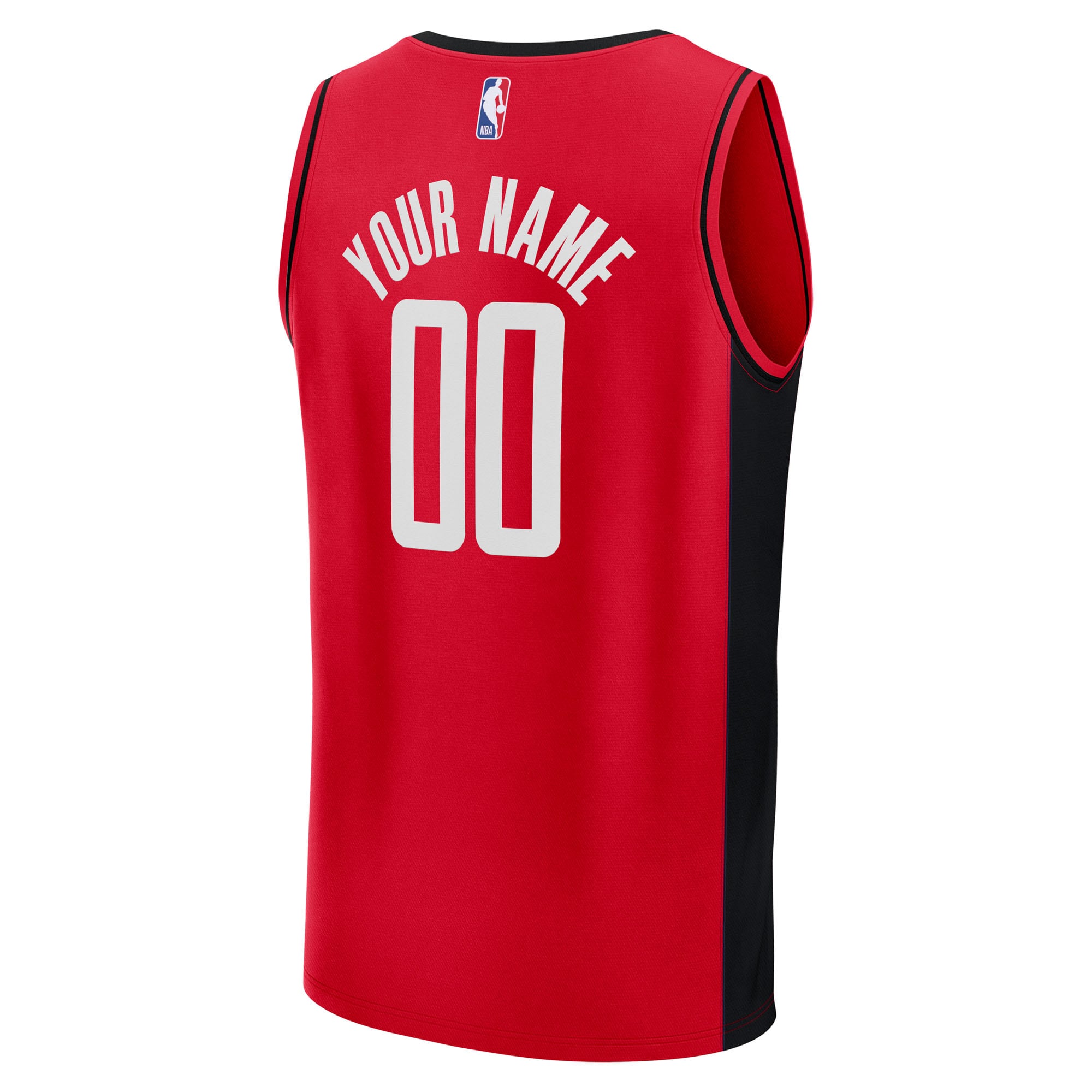 Houston Rockets Fanatics Fast Break Custom Jersey - Icon Edition - Red
