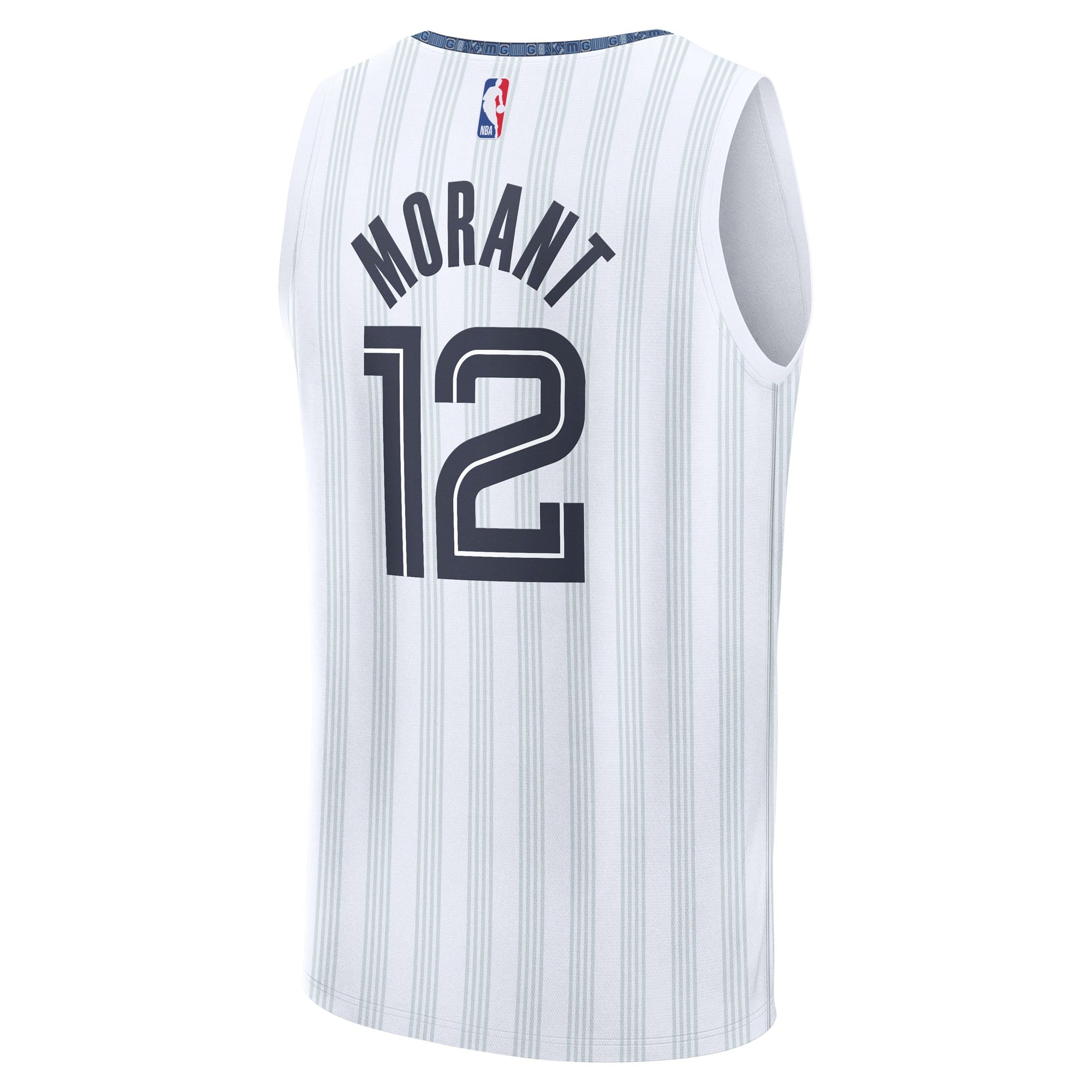 Ja Morant Memphis Grizzlies Fanatics 2025/26 City Edition Fast Break Jersey - White