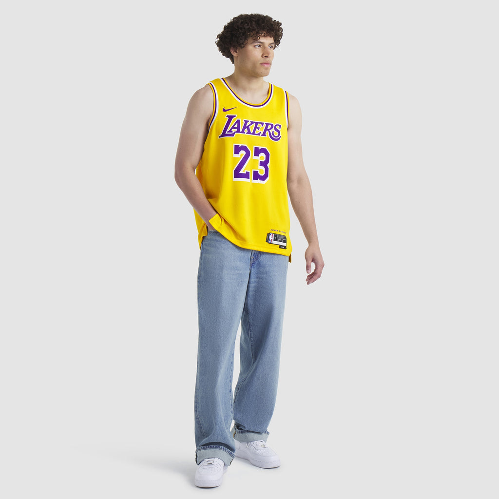 LeBron James Los Angeles Lakers Nike Unisex Swingman Jersey - Association Edition - White