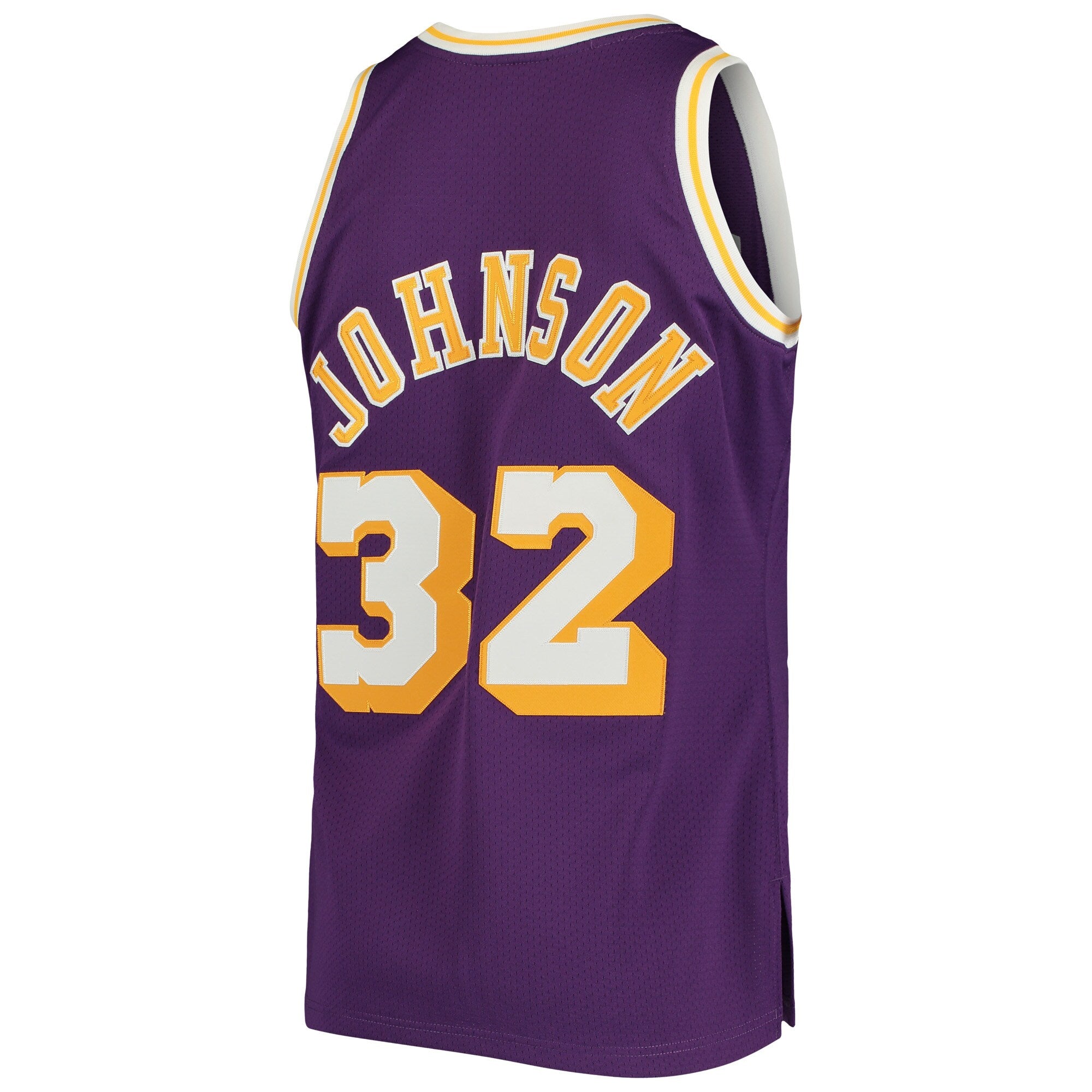 Magic Johnson Los Angeles Lakers Mitchell & Ness 1984/85 Hardwood Classics Authentic Jersey - Gold