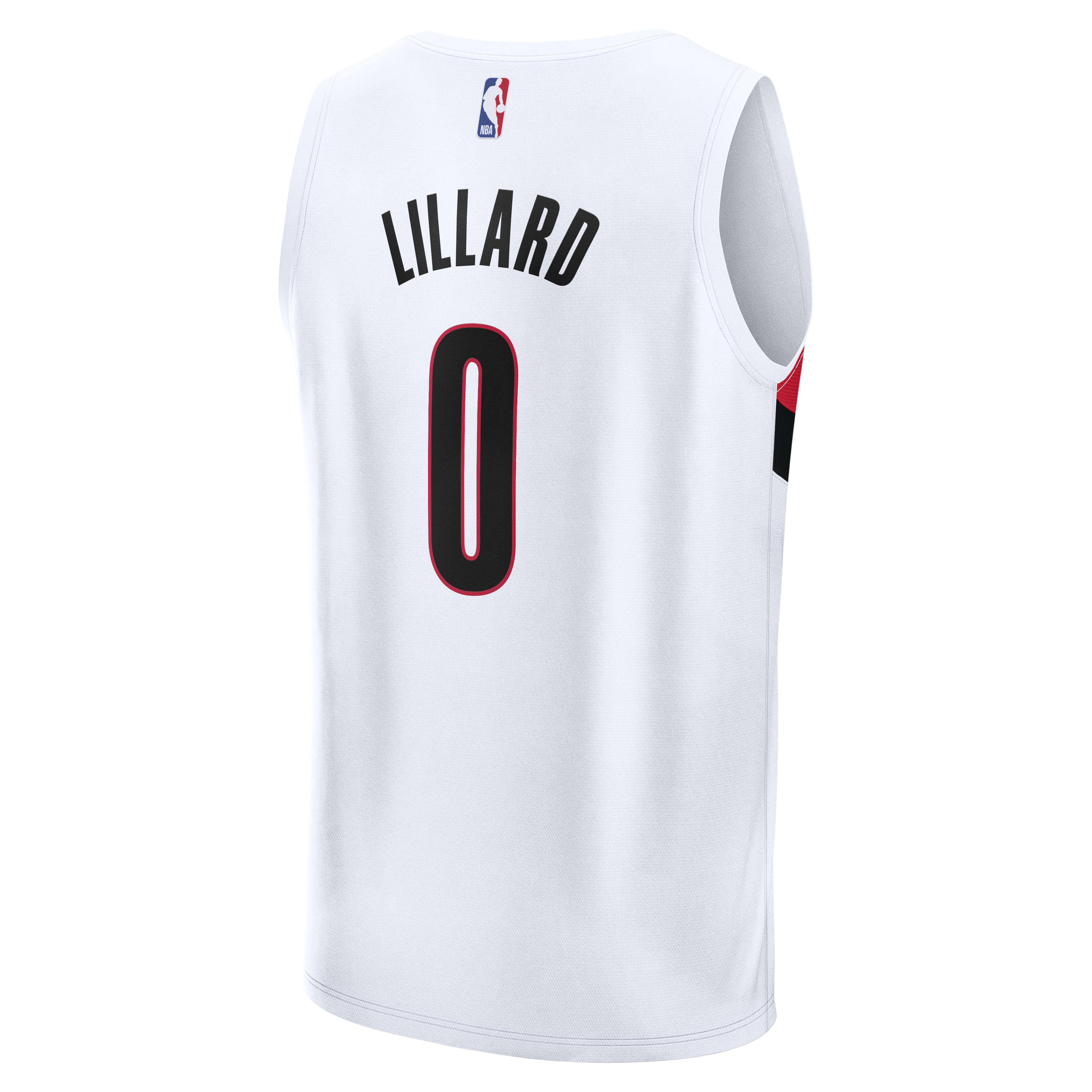 Damian Lillard Portland Trail Blazers Fanatics Youth Fast Break Replica Jersey - White - Association Edition
