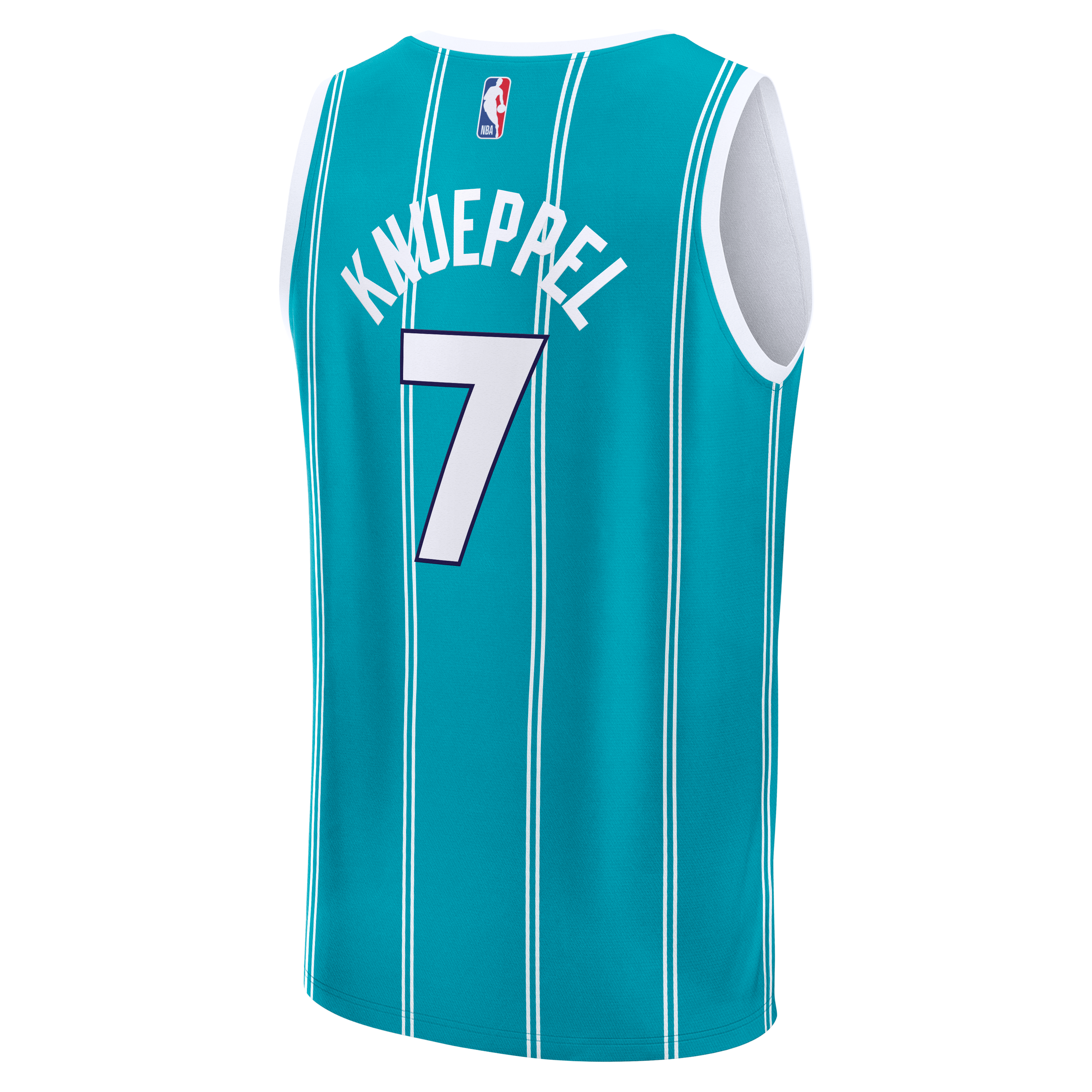 Kon Knueppel Charlotte Hornets Fanatics 2025 NBA Draft First Round Pick Fast Break Replica Jersey - Icon Edition - Teal