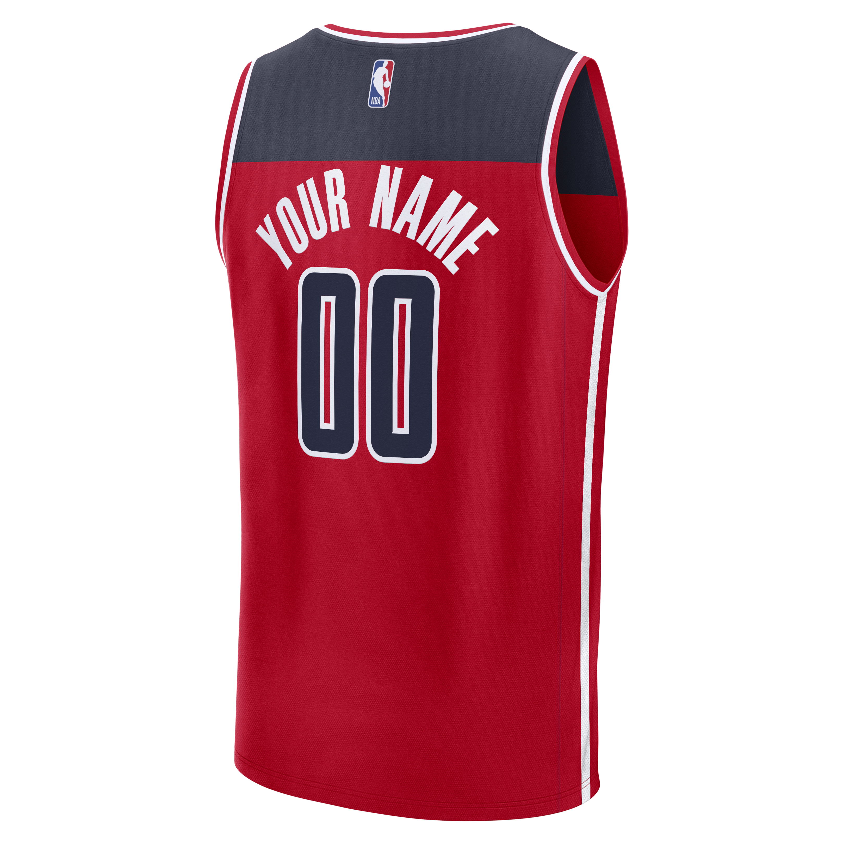 Washington Wizards Fanatics Fastbreak Custom Jersey - Red - Icon Edition