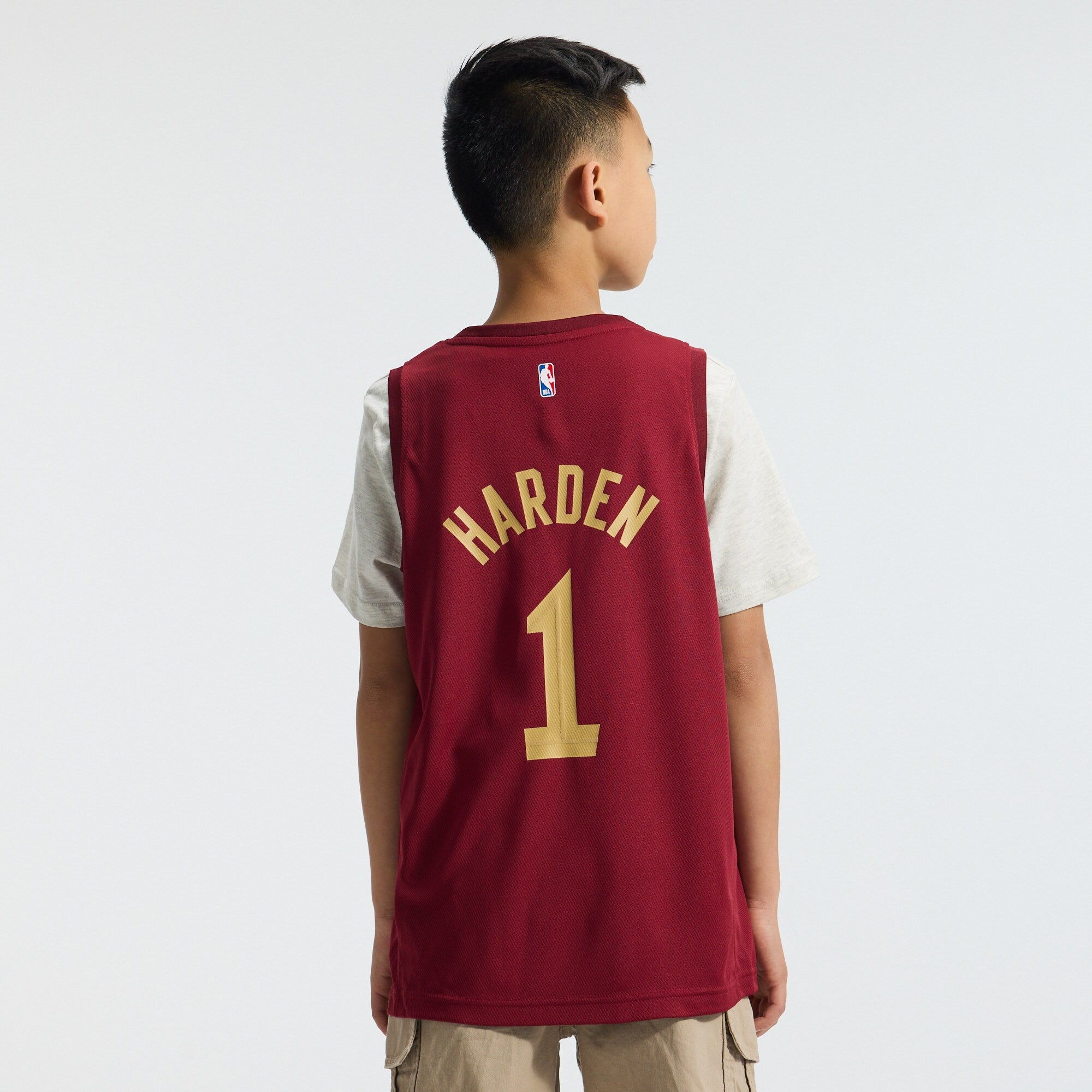 James Harden Cleveland Cavaliers Fanatics Youth Fast Break Replica Jersey - Icon Edition - Wine