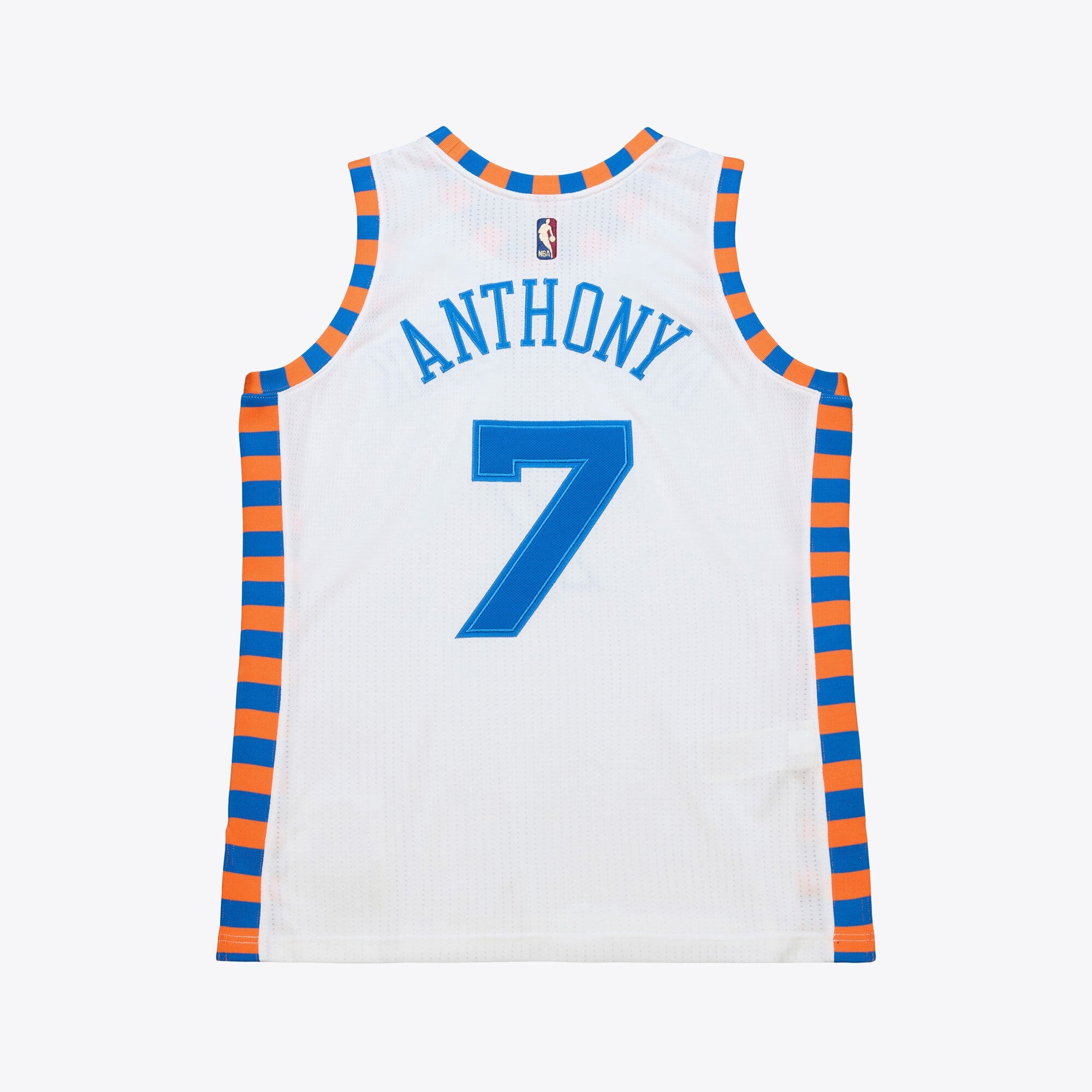 Carmelo Anthony New York Knicks Mitchell & Ness 2015-16 Hardwood Classics Authentic Jersey - White