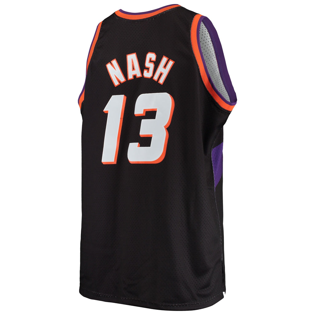 Steve Nash Phoenix Suns Mitchell & Ness Big & Tall Hardwood Classics 1996/97 Swingman Jersey - White